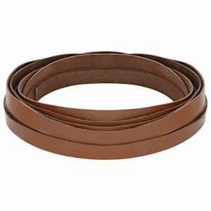 vidaXL Nahk Rihm 1 Pruun 200 x 1,5 cm Nahk