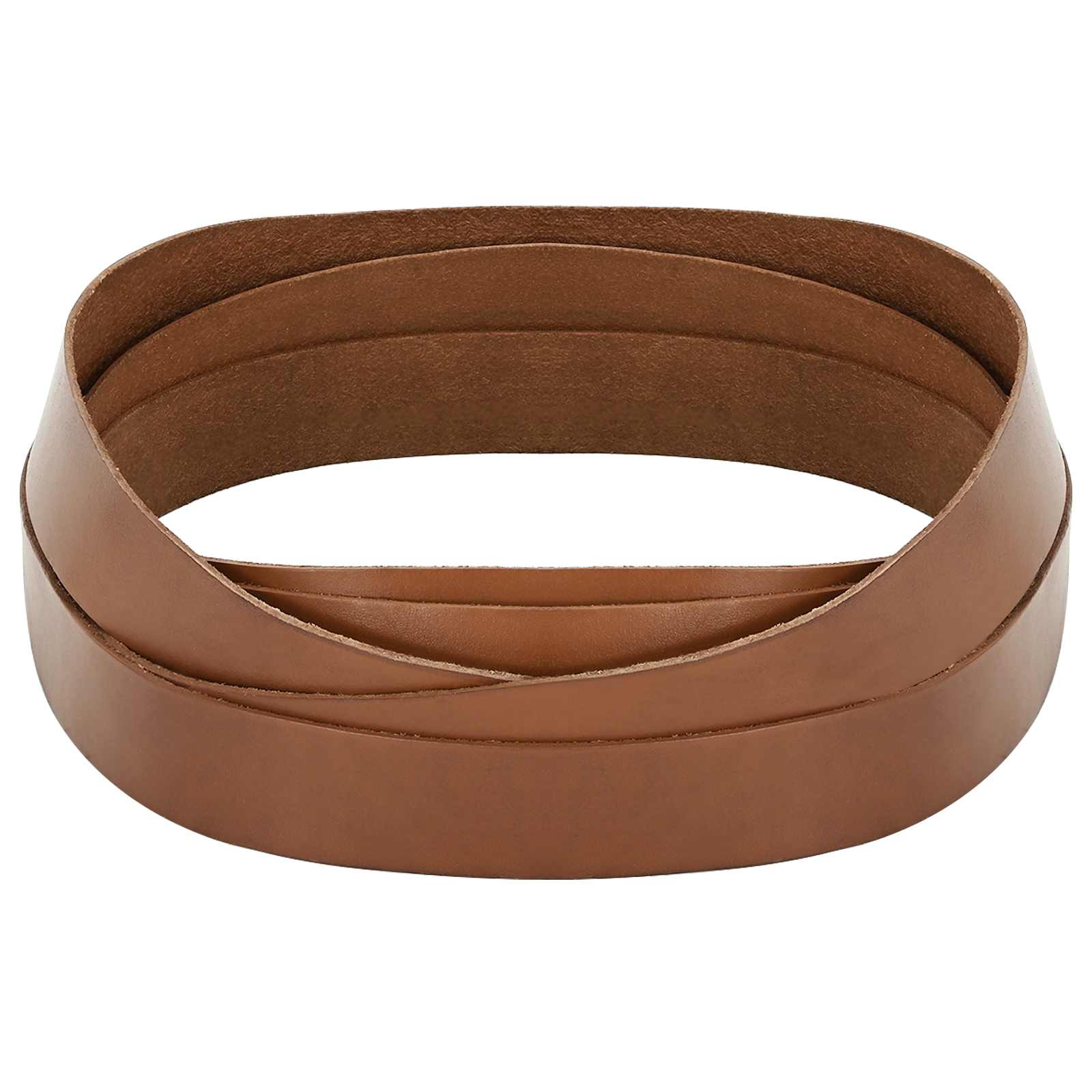 vidaXL Curea Din Piele Maro 200 x 3,5 cm Piele