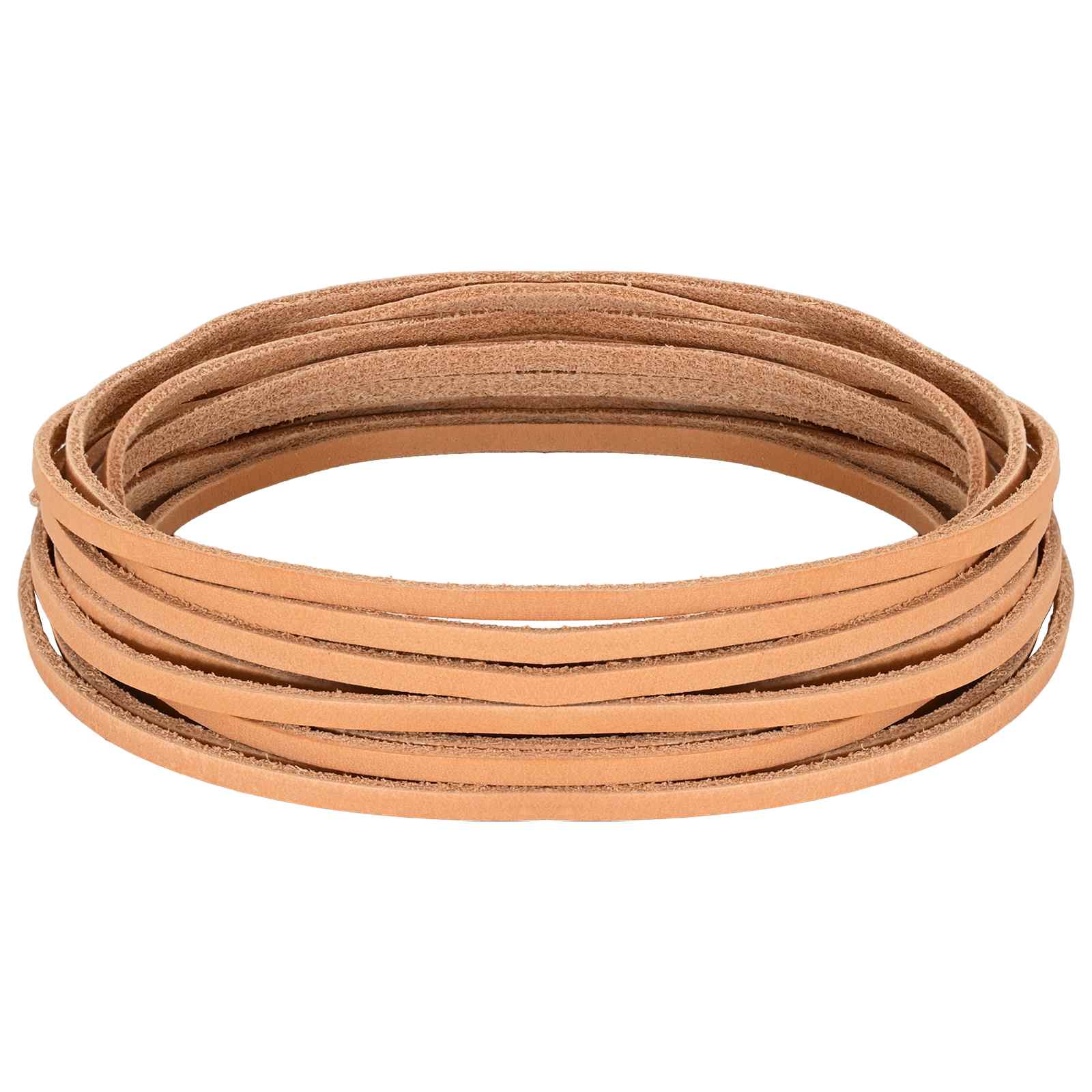 vidaXL Curea Din Piele Maro deschis 1000 x 0,4 cm Piele