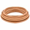vidaXL Nahk Rihm 1 Helepruun 1000 x 0,5 cm Nahk