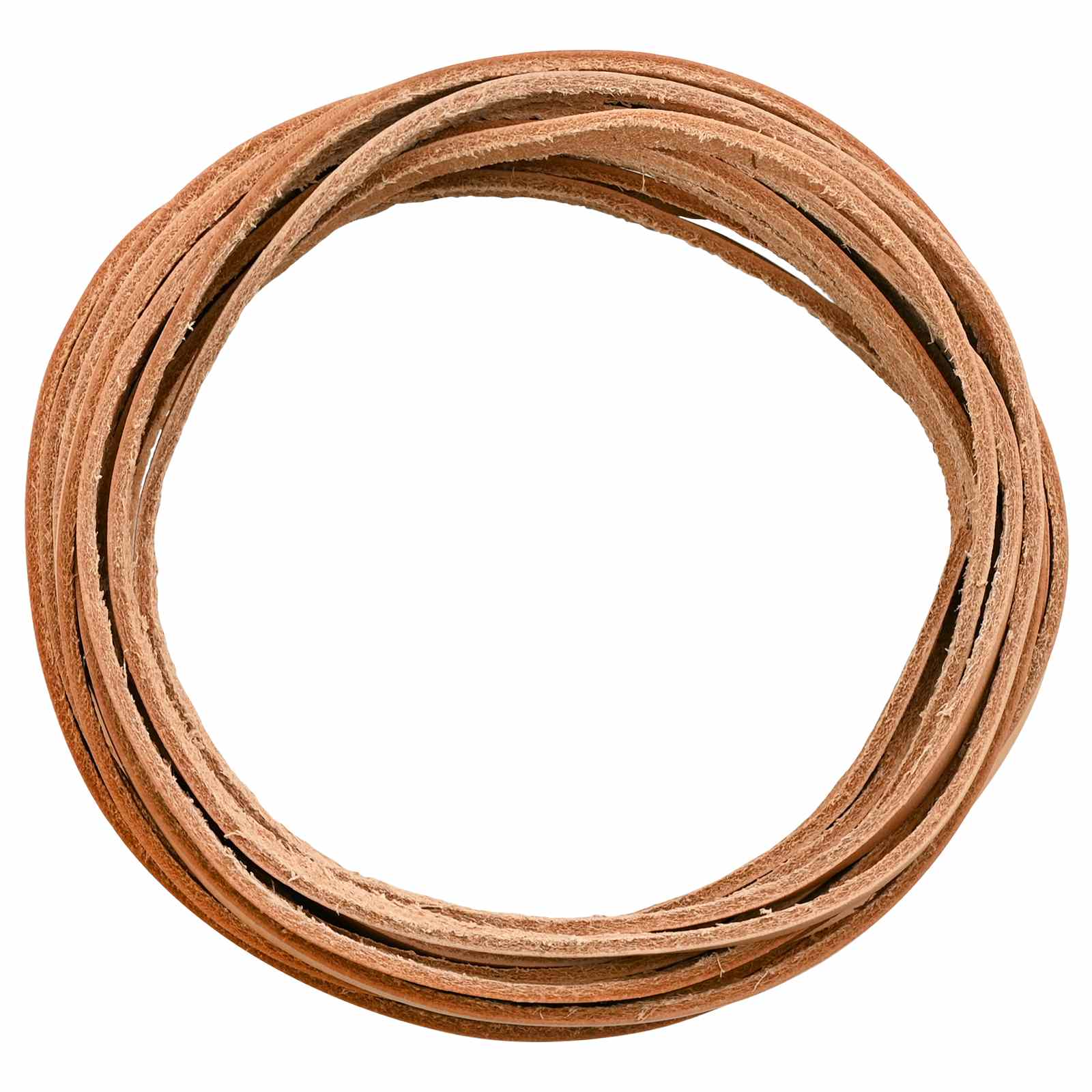 Usnjeni trak Svetlo rjava 1000 x 0,5 cm Usnje - slika 3