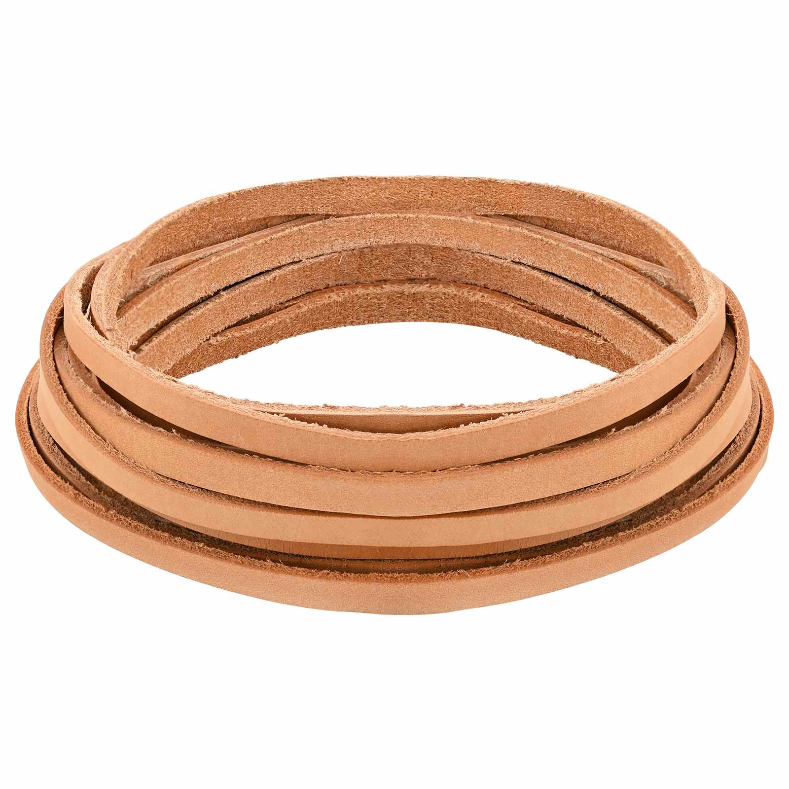 vidaXL Curea Din Piele Maro deschis 200 x 0,8 cm Piele