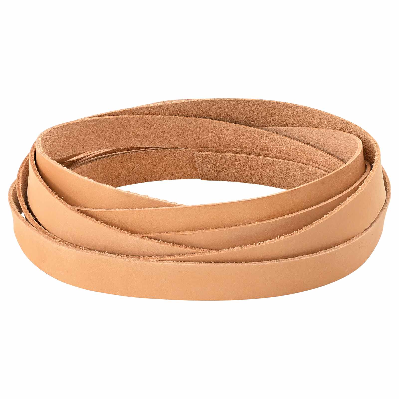 vidaXL Curea Din Piele Maro deschis 200 x 2 cm Piele
