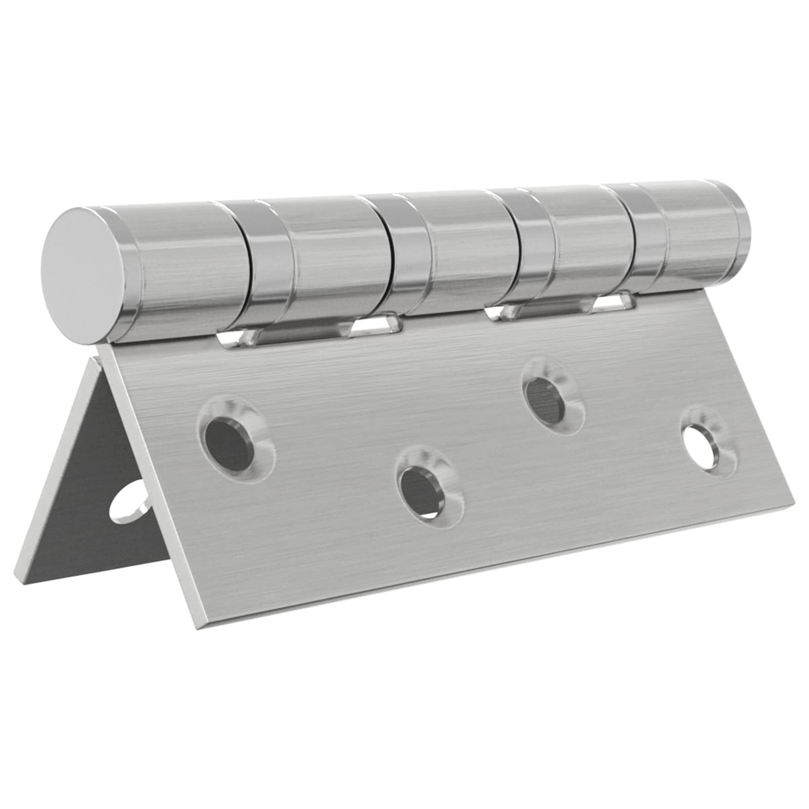 Tečaj 8 kos 100 x 78 x 13 mm Srebrna Jeklo