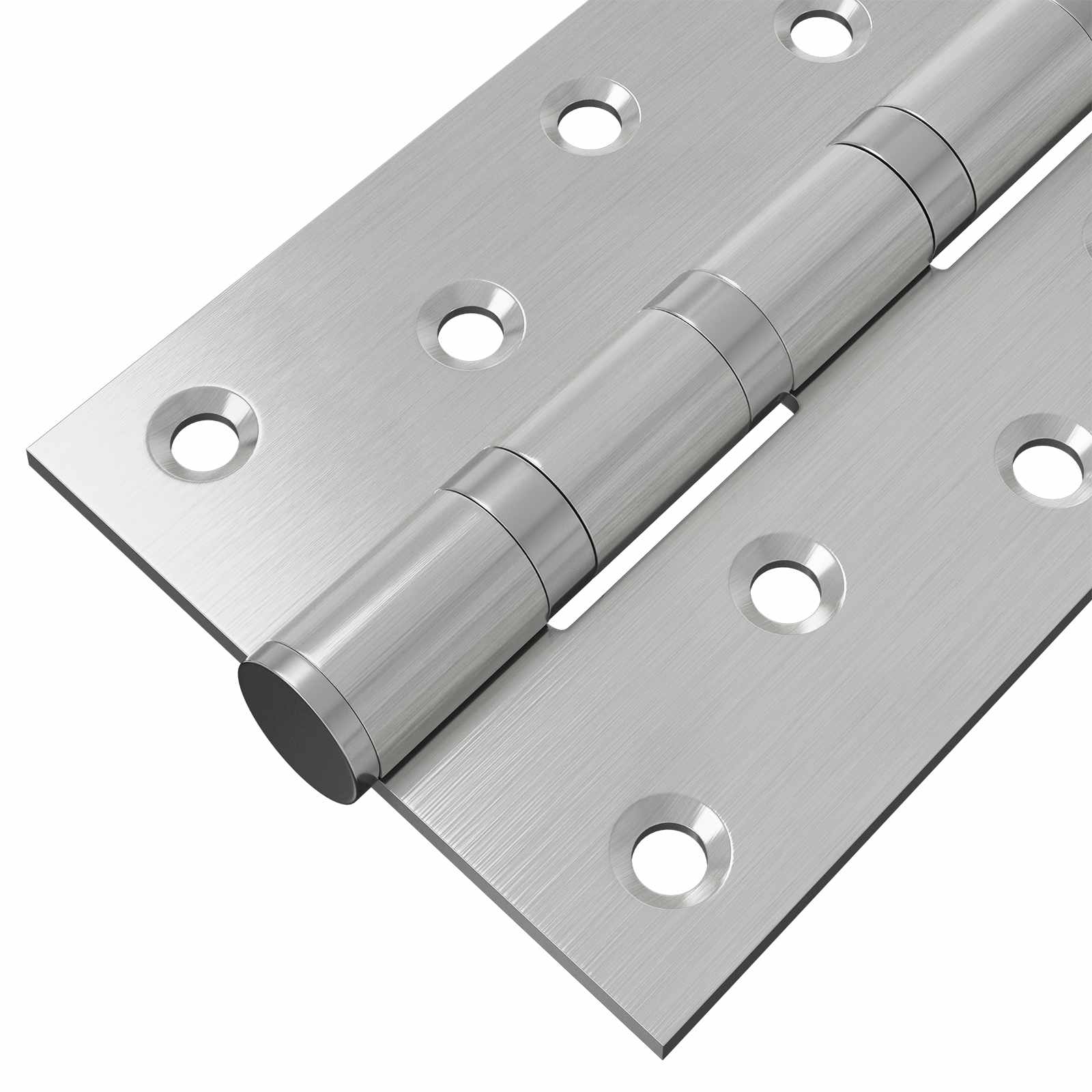 Tečaj 8 kos 125 x 75 x 13 mm Srebrna Jeklo