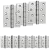 vidaXL Hing 16 tk 100 x 78 x 13 mm H&otilde;bedane Teras