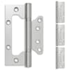 vidaXL Hing 4 tk 130 x 78 x 13 mm H&otilde;bedane Teras
