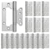 vidaXL Hing 16 tk 100 x 75 x 13 mm H&otilde;bedane Teras