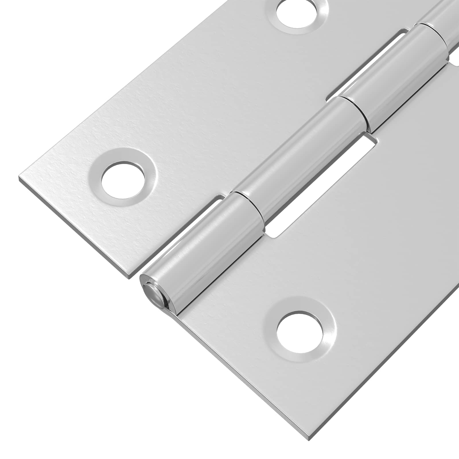 Tečaj 24 kos 66 x 38 x 5 mm Srebrna Jeklo