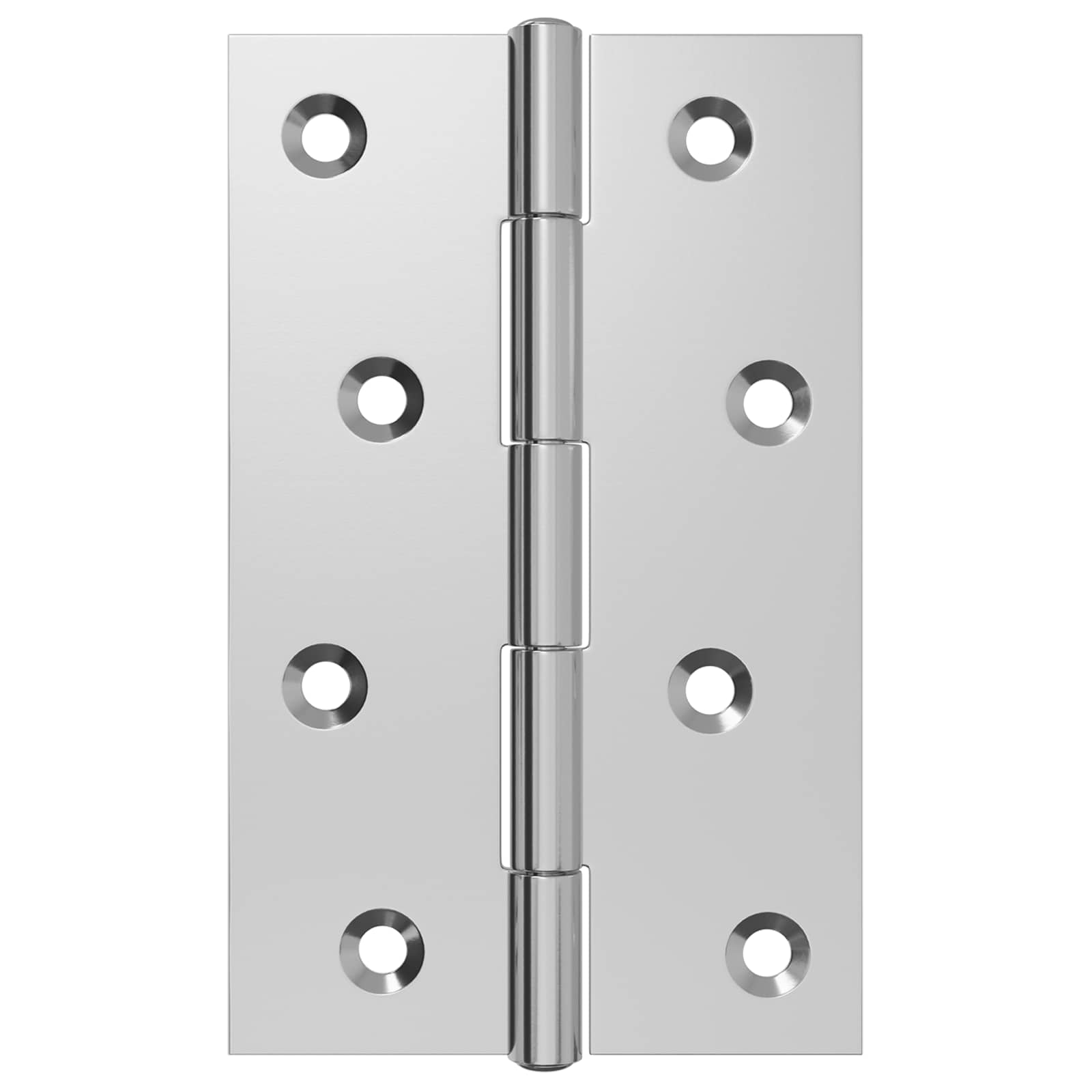 Tečaj 24 kos 89 x 54 x 5 mm Srebrna Jeklo