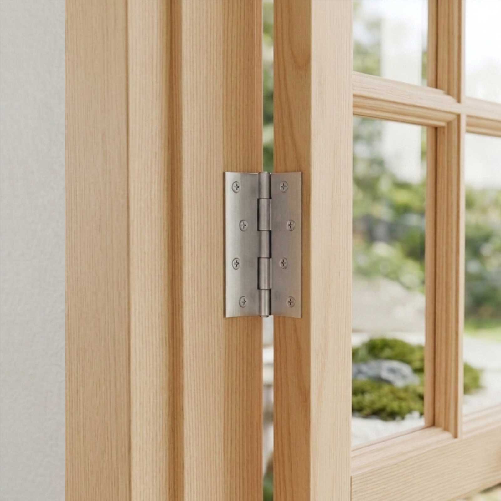 Tečaj 24 kos 100 x 70 x 8 mm Srebrna Jeklo