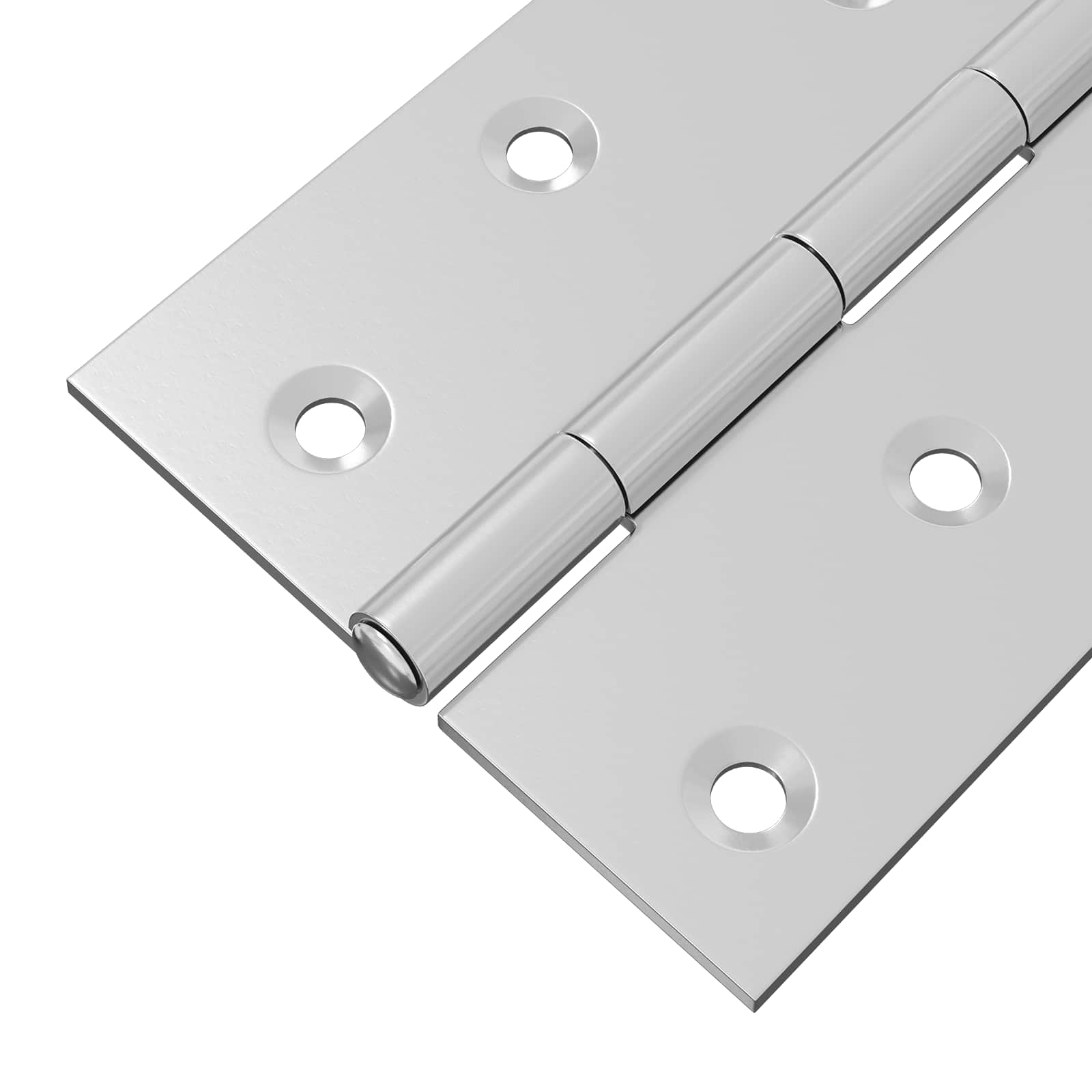 Tečaj 48 kos 89 x 54 x 5 mm Srebrna Jeklo