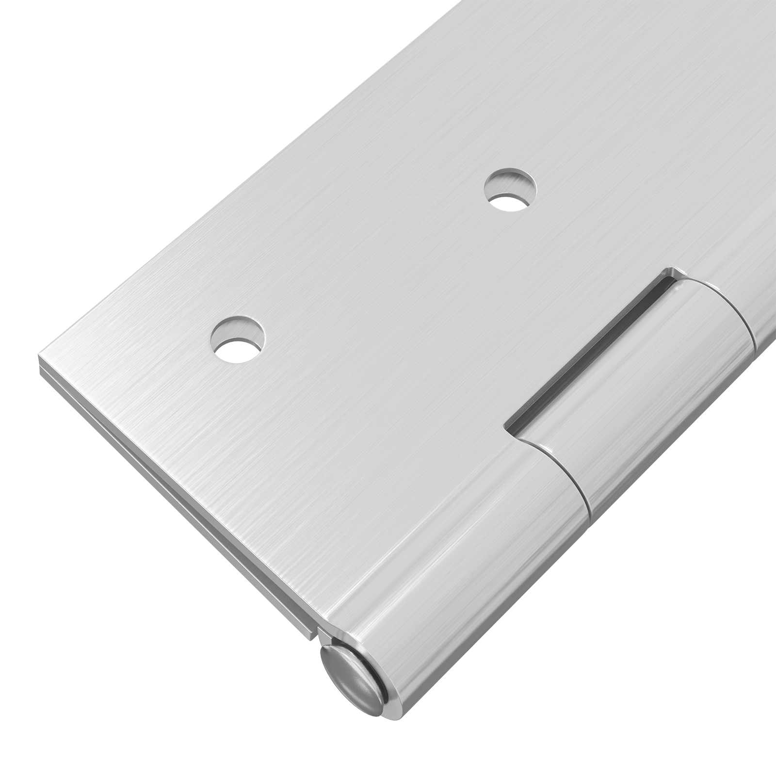 Tečaj 48 kos 100 x 70 x 8 mm Srebrna Jeklo
