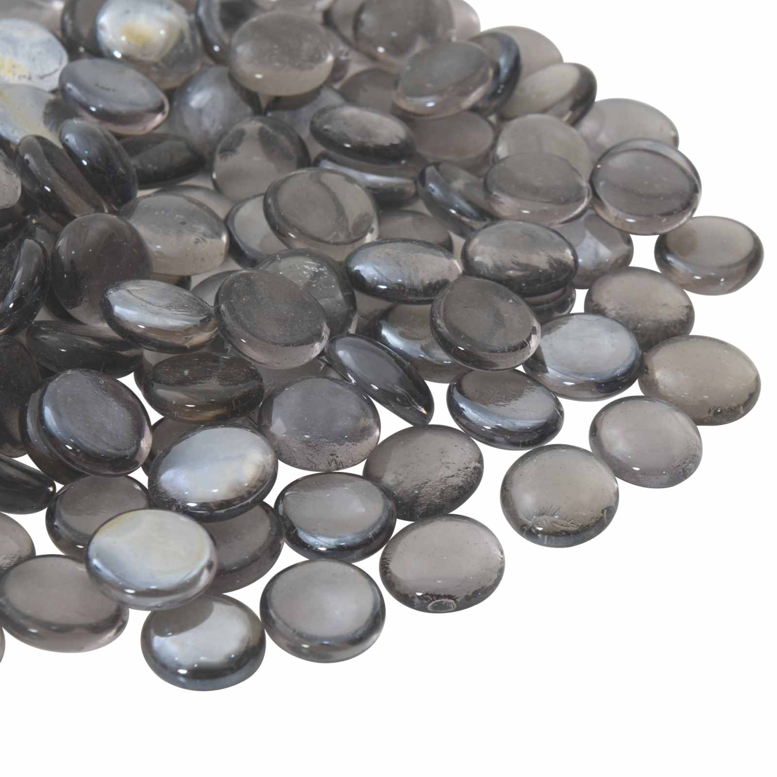 Glasnugget 17-19 mm Paarsgrijs Glas image 3