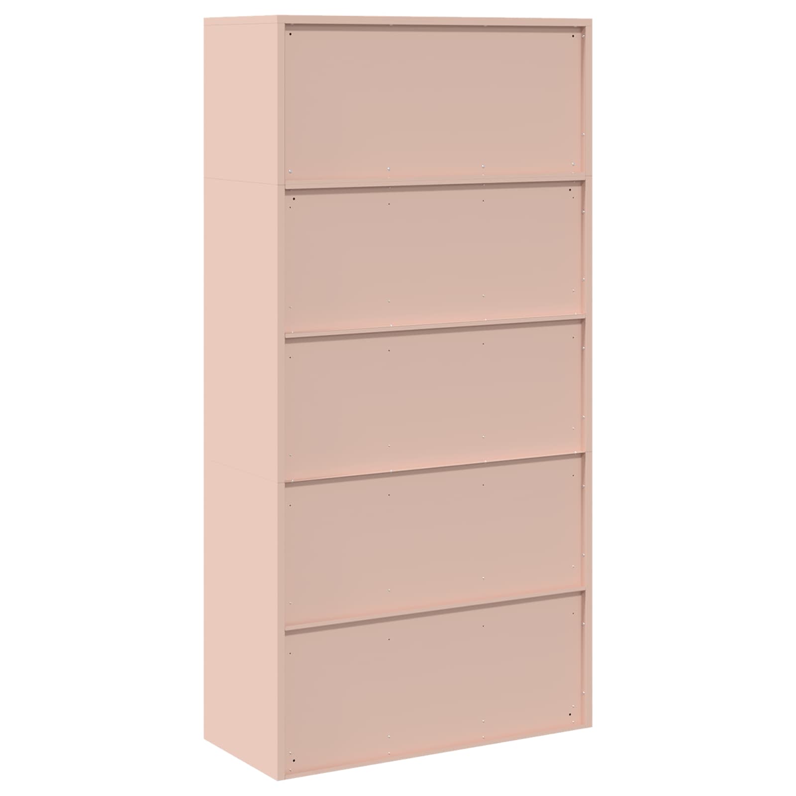 Säilytyskaappi 2 kpl Pinkki 90 x 40 x 180 cm Teräs Lukittava - Image 10