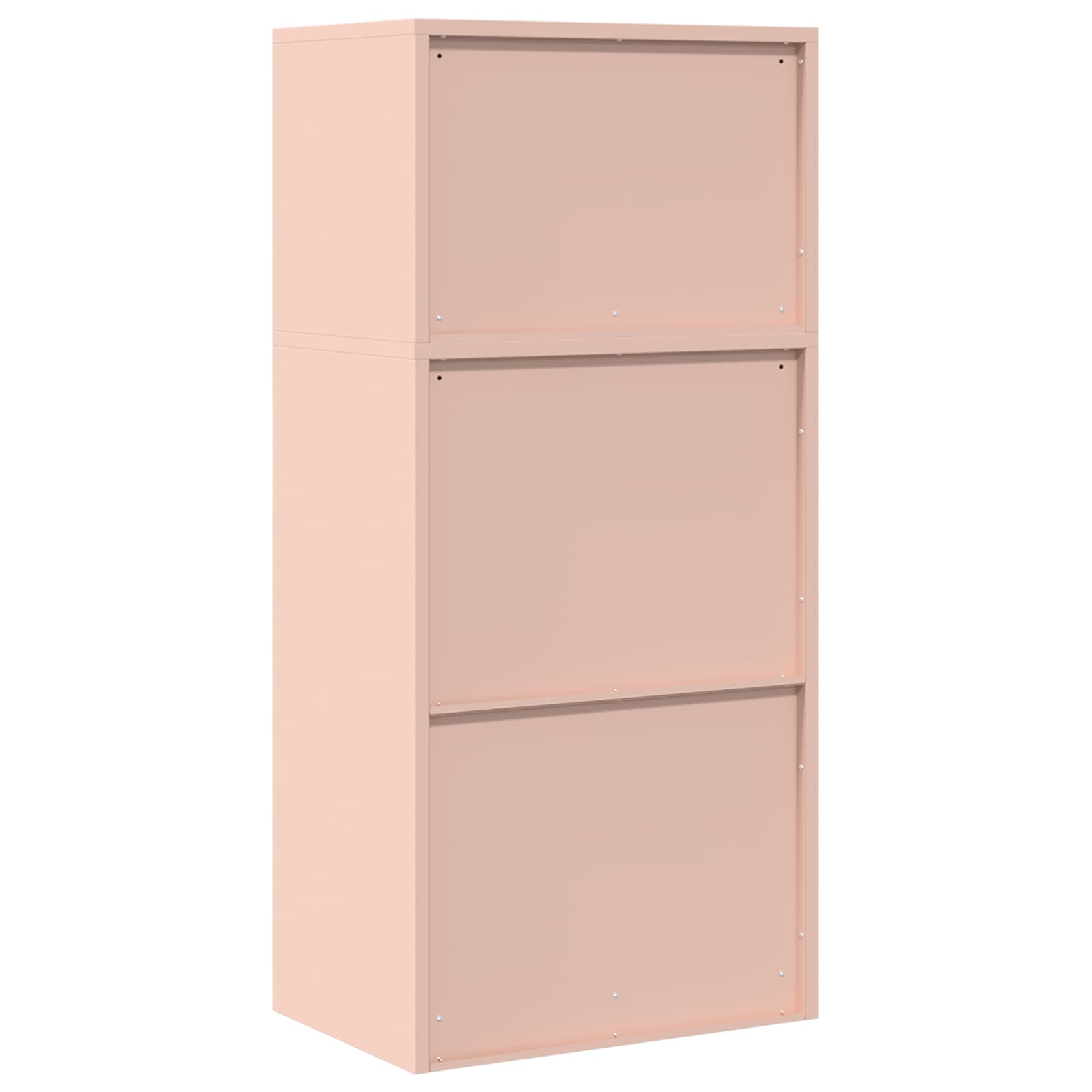 Säilytyskaappi 2 kpl Pinkki 60 x 40 x 130 cm Teräs Lukittava - Image 10
