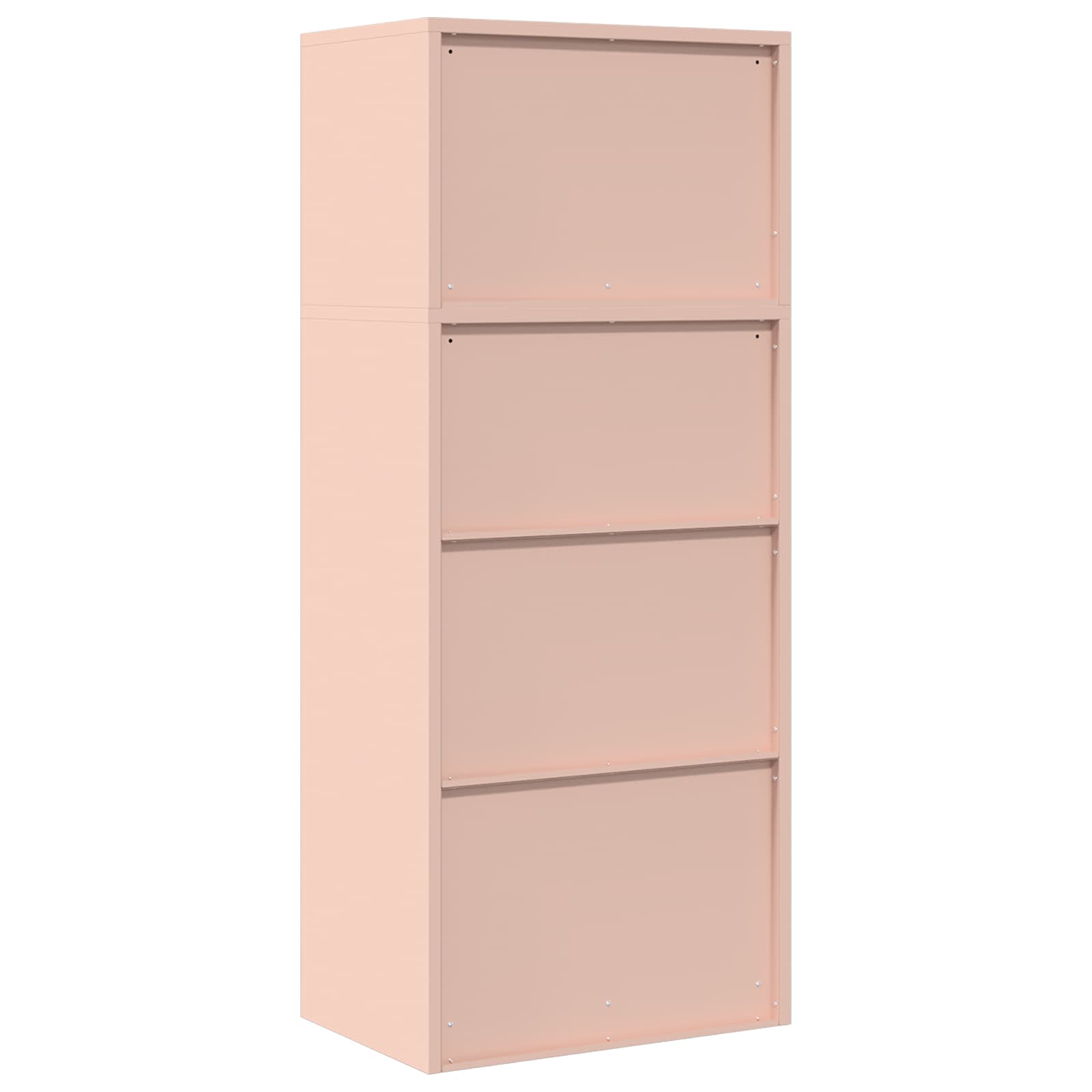 Säilytyskaappi 2 kpl Pinkki 60 x 40 x 145 cm Teräs Lukittava - Image 10