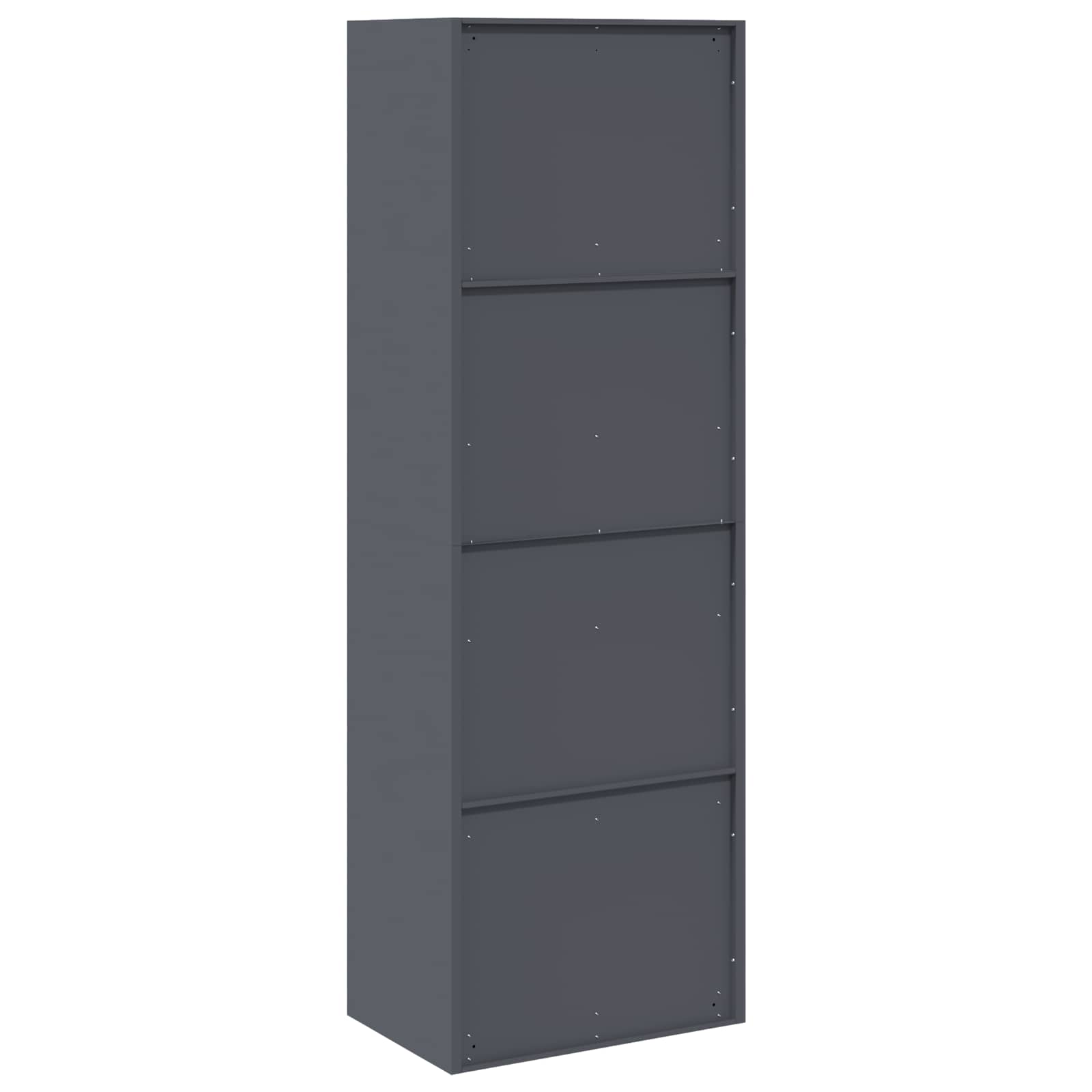 Omarica za shranjevanje 2 kos Antracit 60 x 40 x 180 cm Jeklo