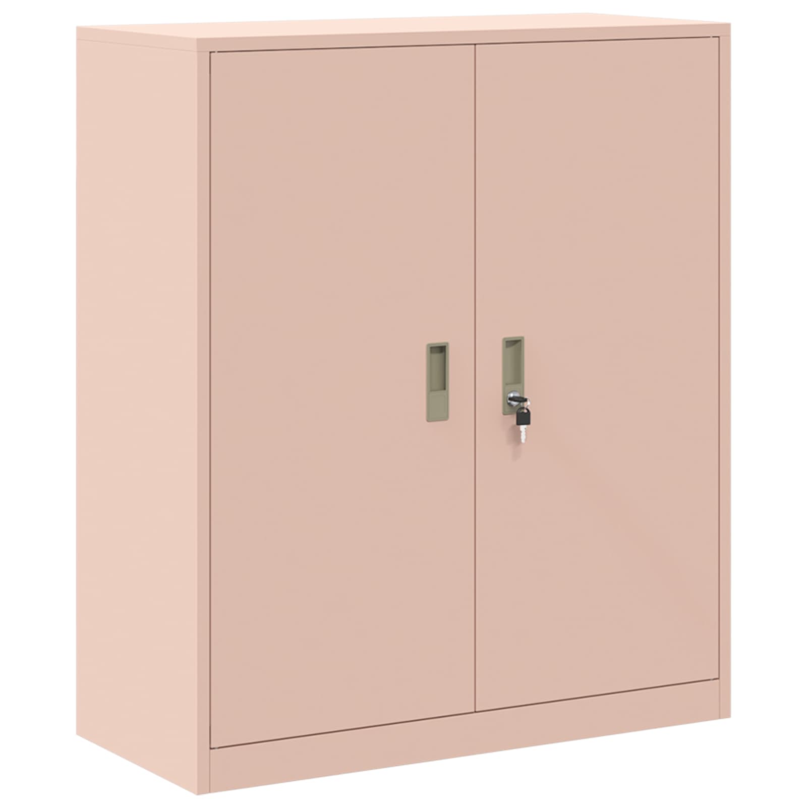 Säilytyskaappi 2 kpl Vaaleanpunainen 90 x 40 x 175 cm Teräs - Image 6