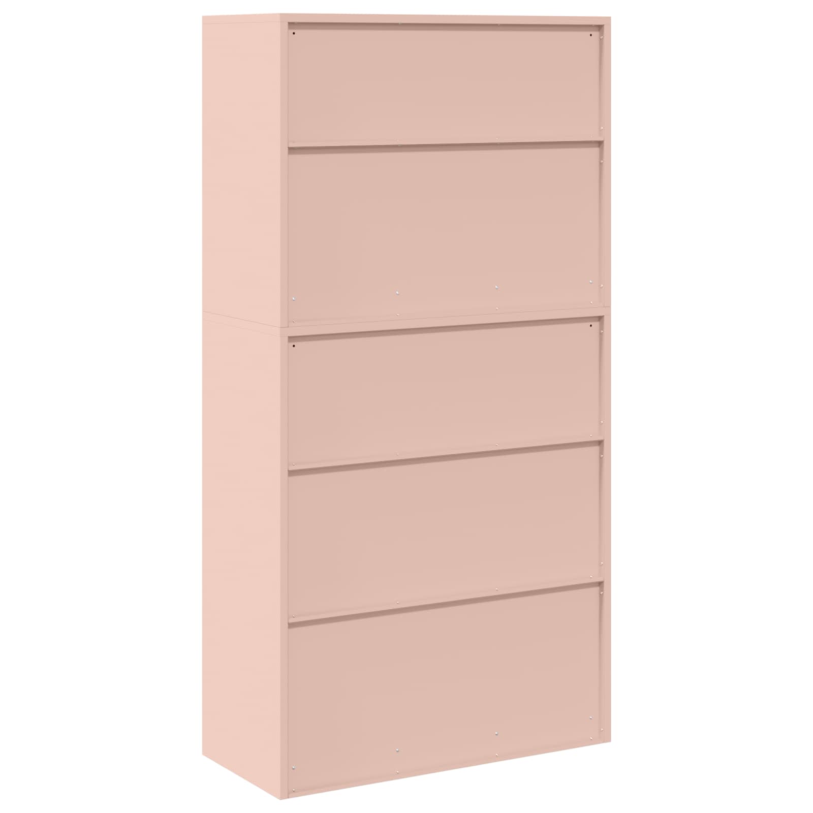 Säilytyskaappi 2 kpl Vaaleanpunainen 90 x 40 x 175 cm Teräs - Image 10