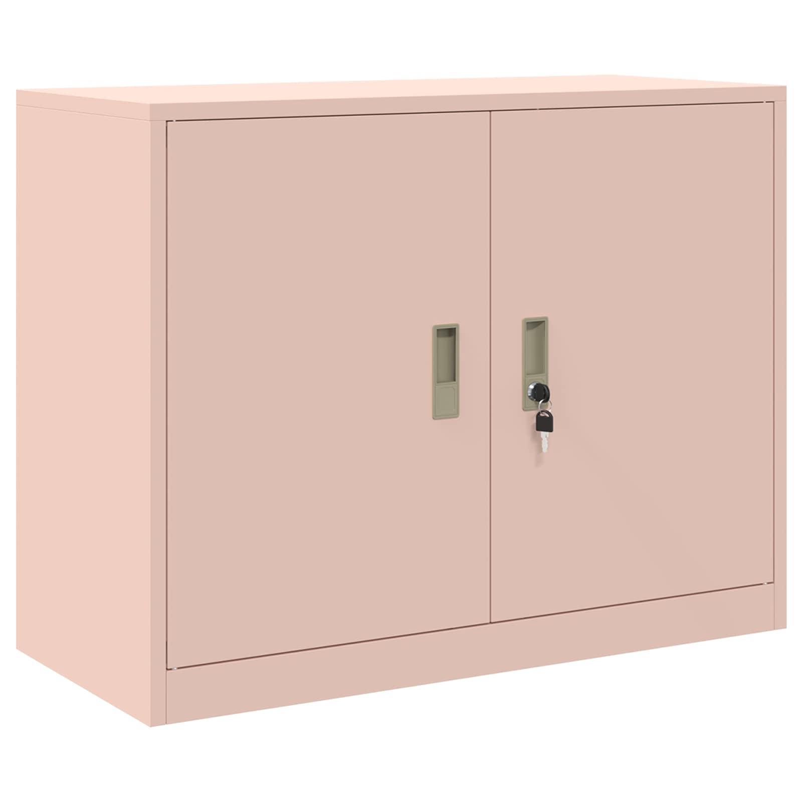Säilytyskaappi 2 kpl Vaaleanpunainen 90 x 40 x 210 cm Teräs - Image 5