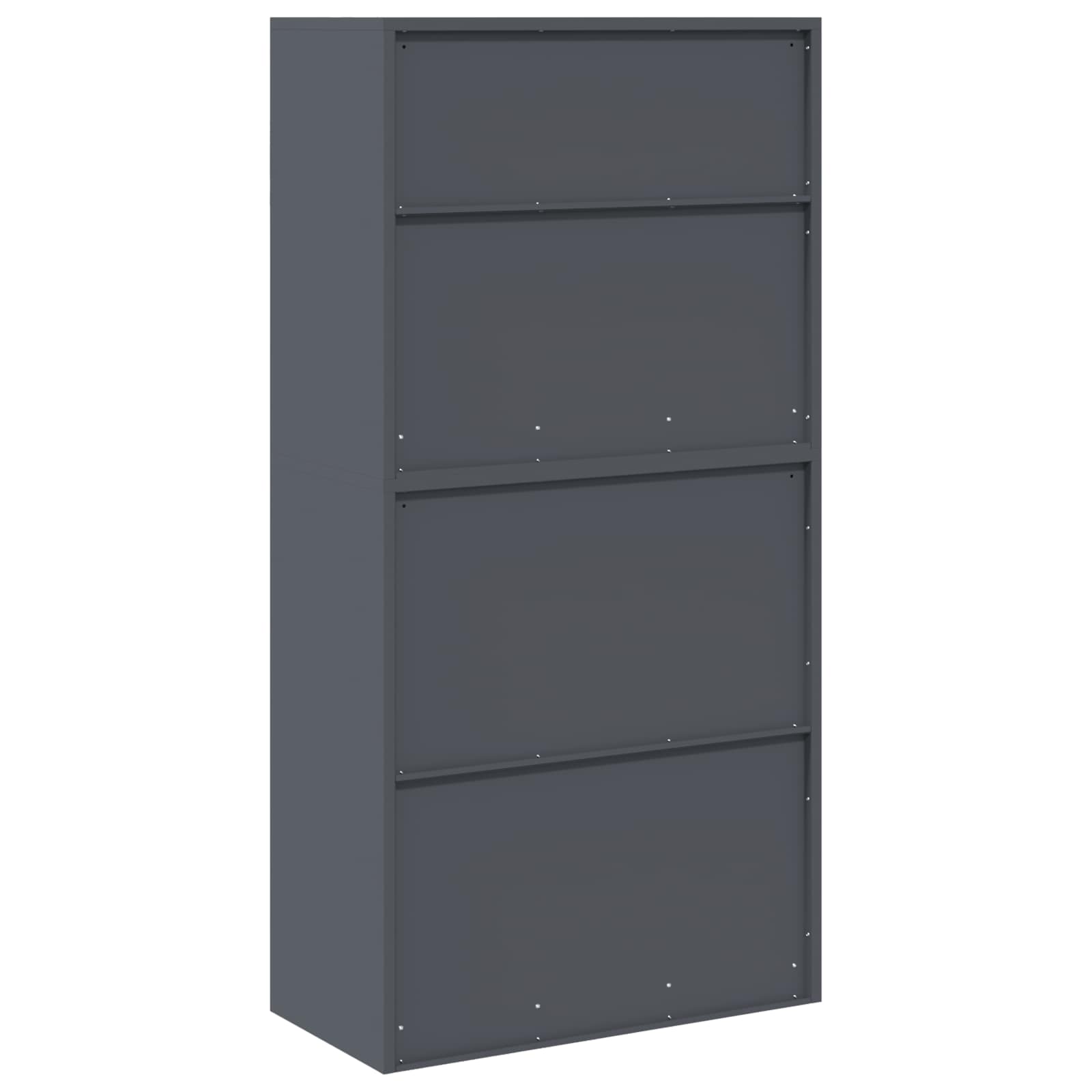 Omarica za shranjevanje 2 kos Antracit 80 x 40 x 160 cm Jeklo