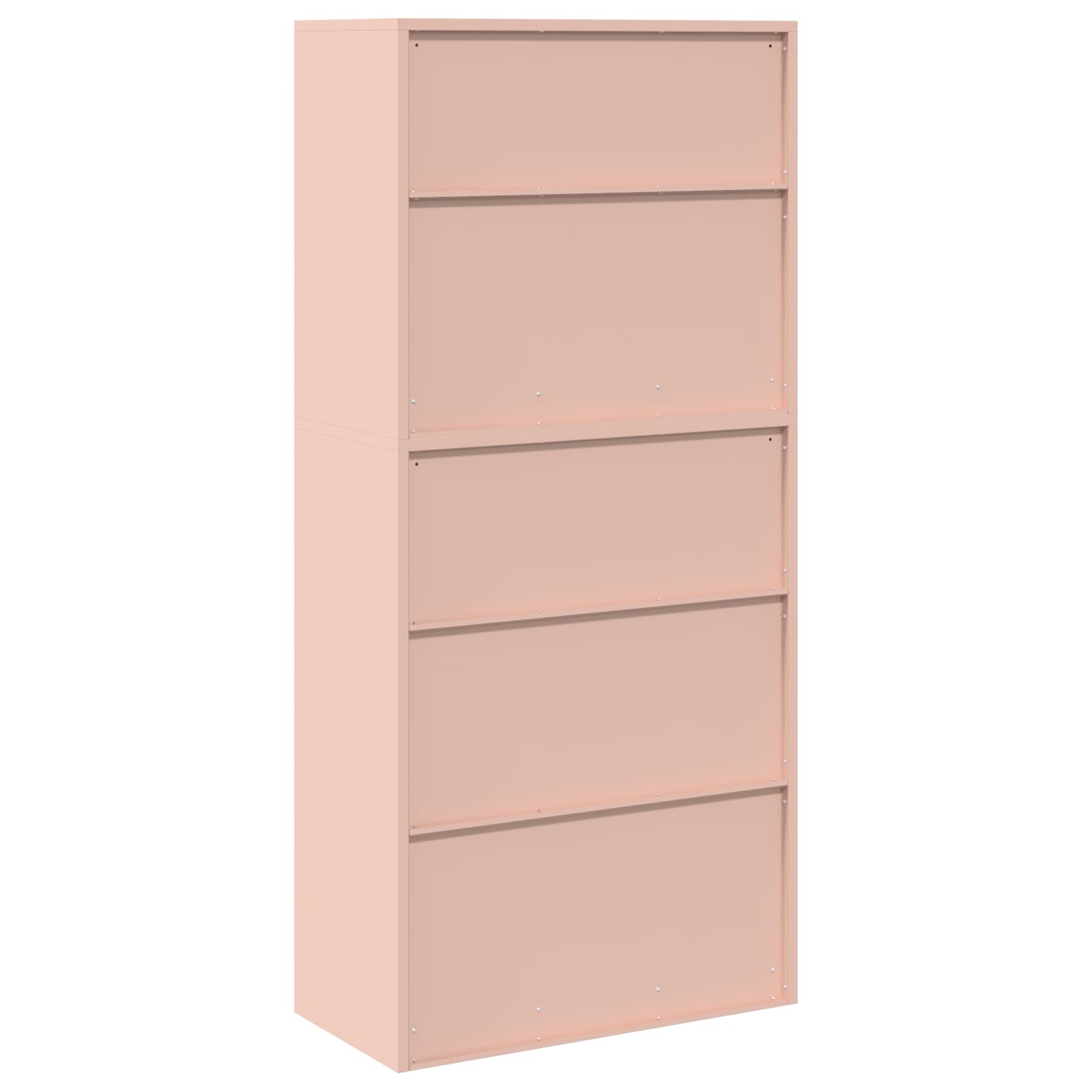 Säilytyskaappi 2 kpl Vaaleanpunainen 80 x 40 x 175 cm Teräs - Image 10