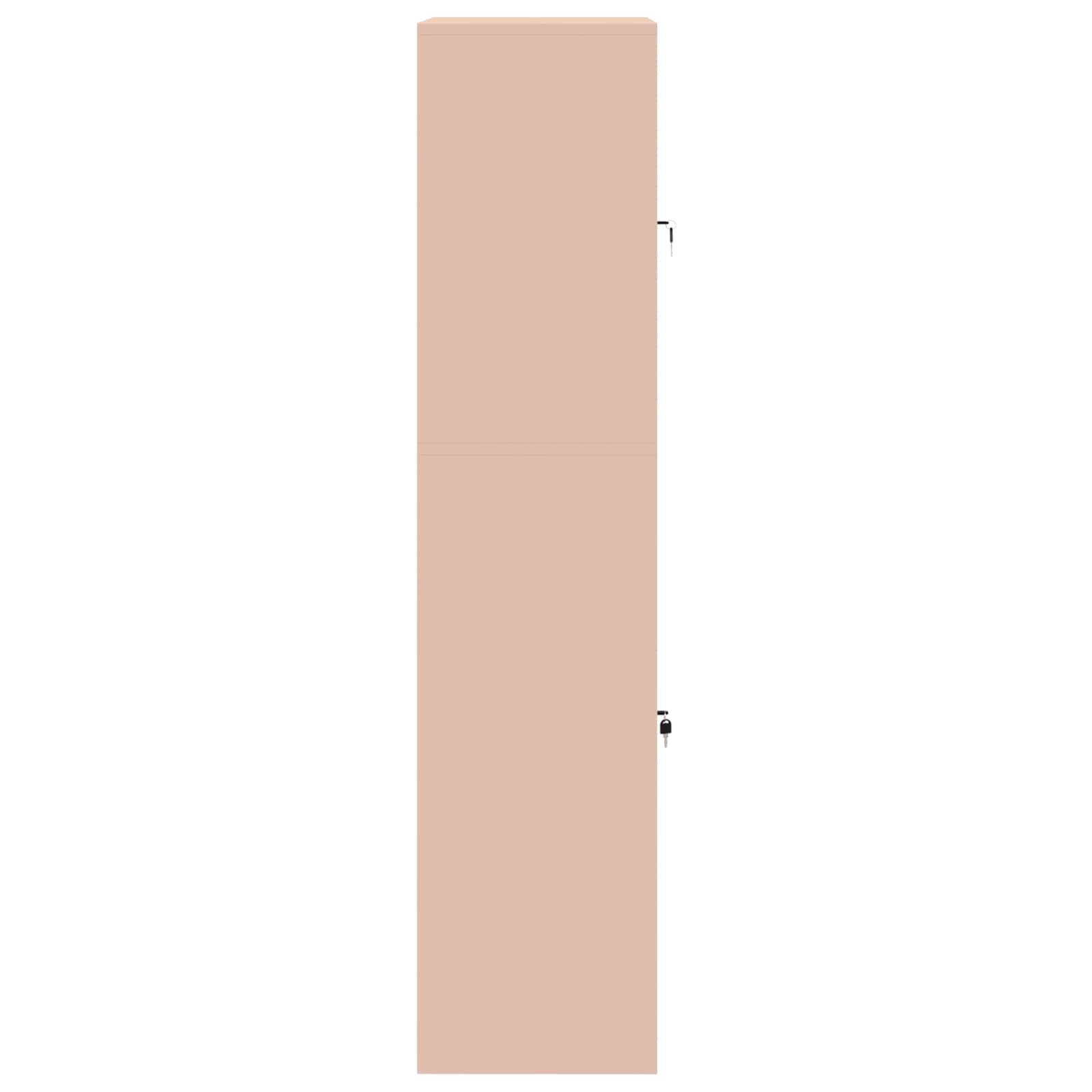 Säilytyskaappi 2 kpl Vaaleanpunainen 80 x 40 x 175 cm Teräs - Image 9