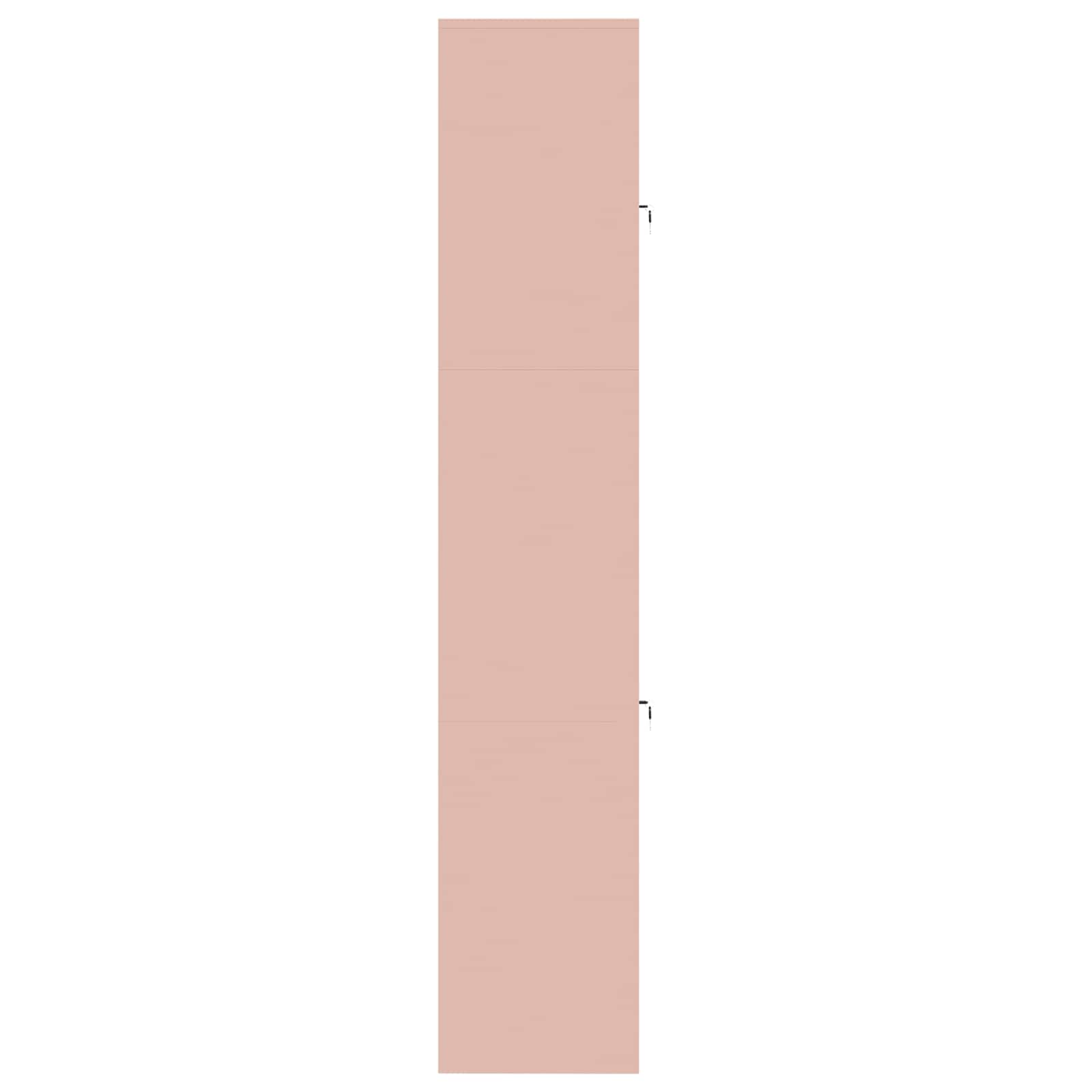 Säilytyskaappi 2 kpl Vaaleanpunainen 80 x 40 x 210 cm Teräs - Image 9