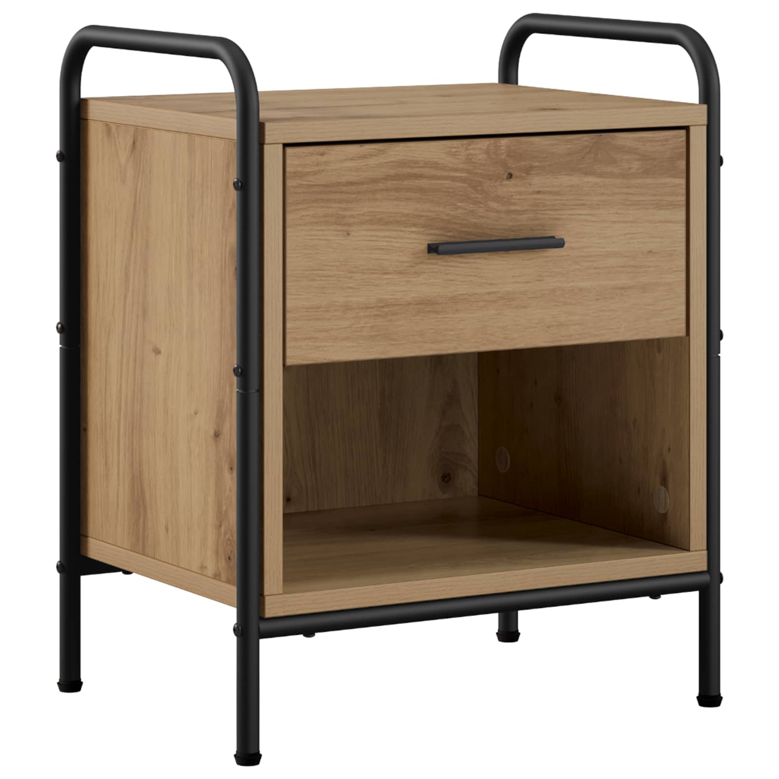 vidaXL Natskab Artisan-eg 40 x 30 x 50 cm Konstrueret træ