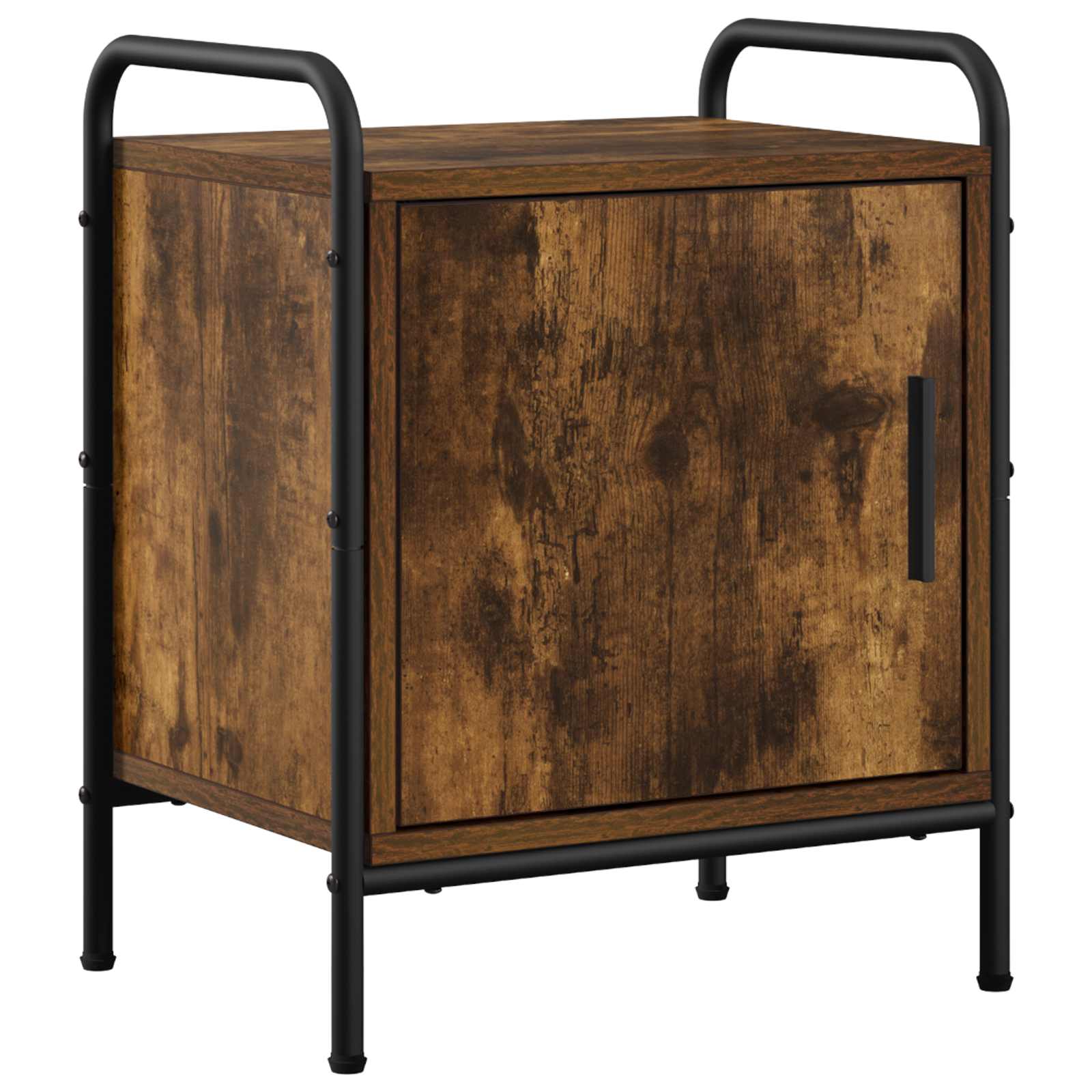 Nočna omarica 2 kos Dimljen hrast 40 x 30 x 50 cm