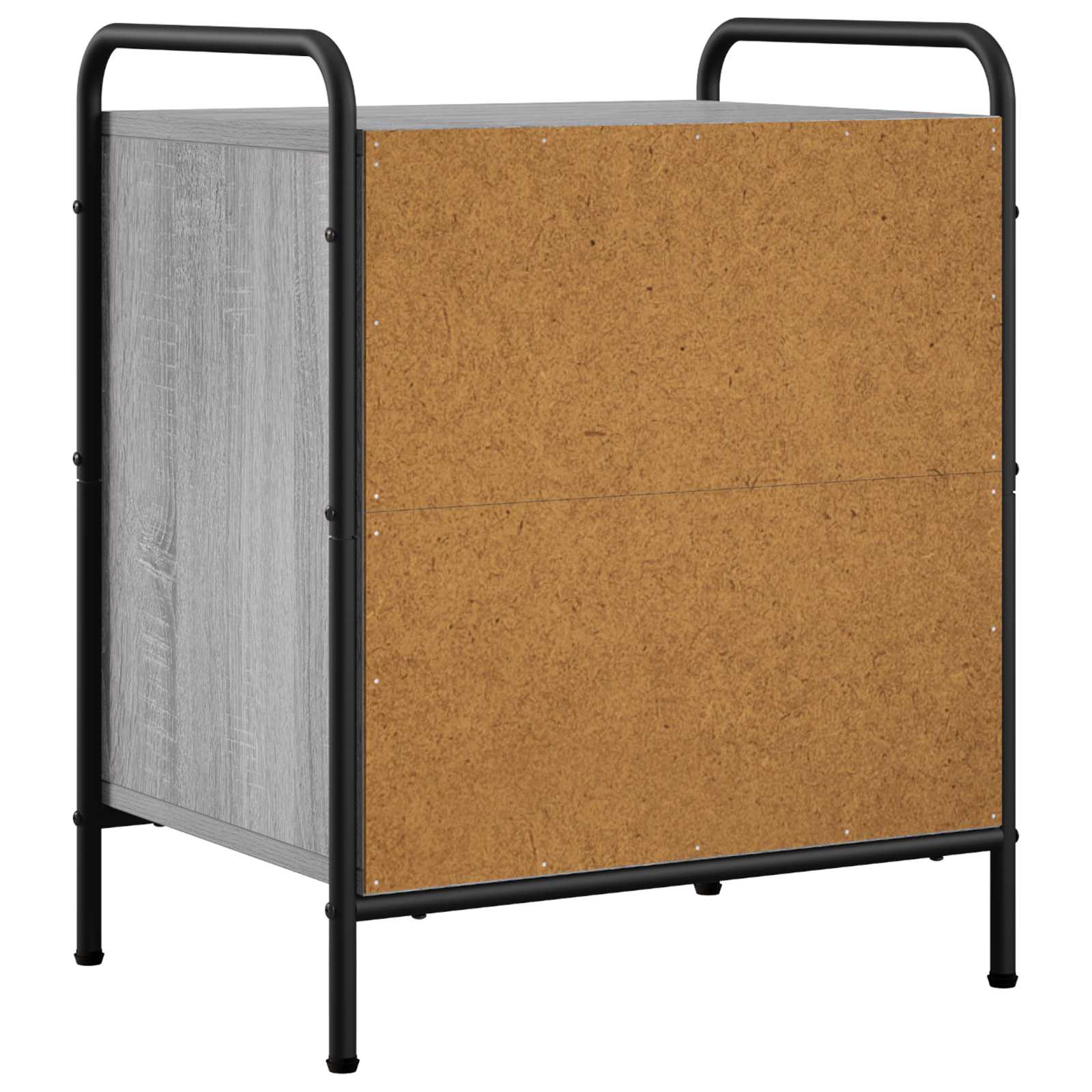 Nočna omarica 2 kos Siva Sonoma 48 x 36,5 x 60 cm