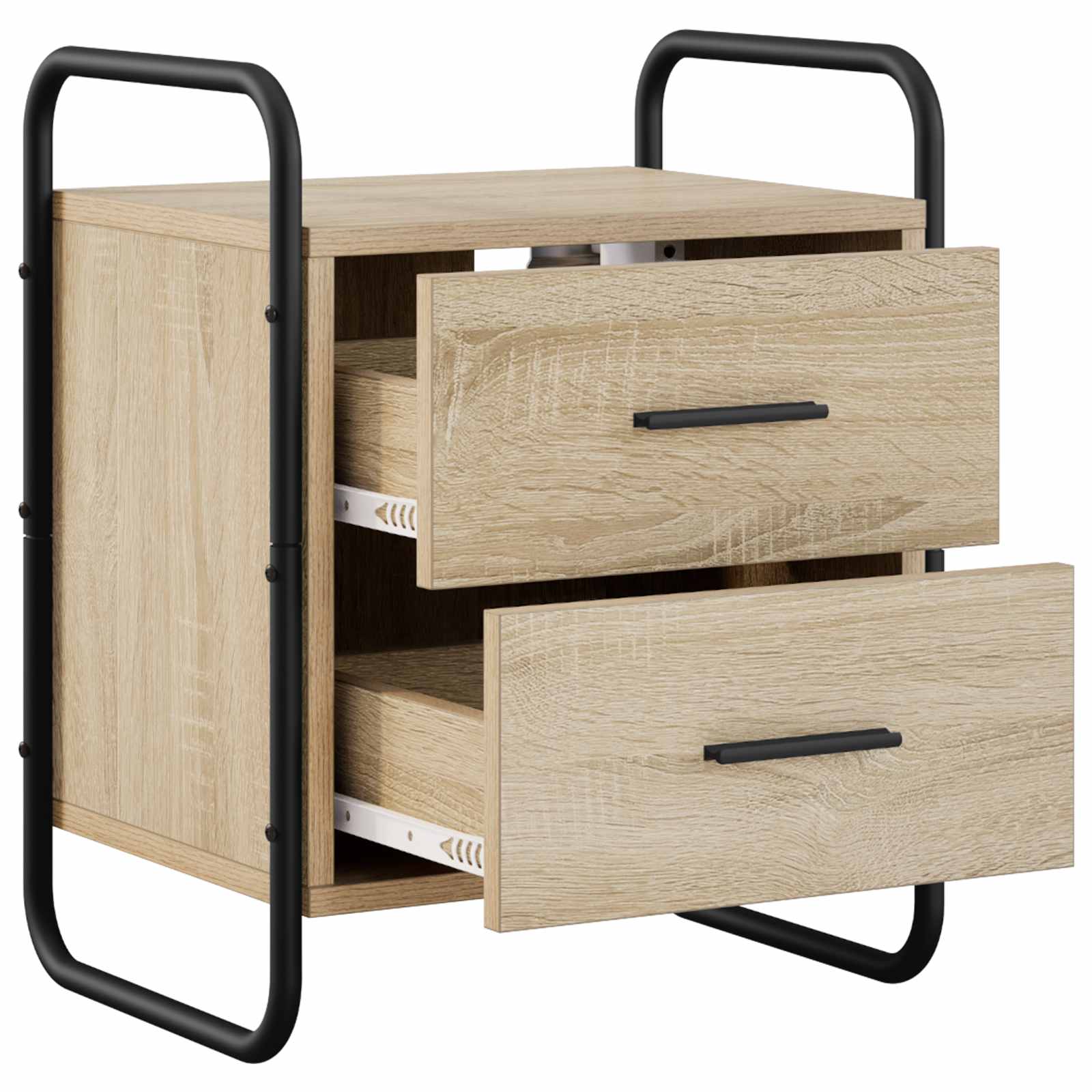 Viseca nočna omarica Sonoma hrast 40 x 30 x 50 cm