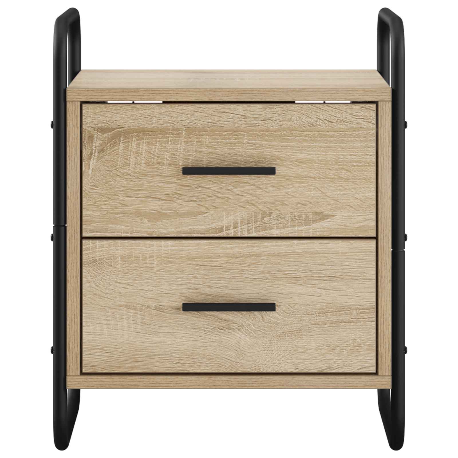 Viseca nočna omarica Sonoma hrast 40 x 30 x 50 cm