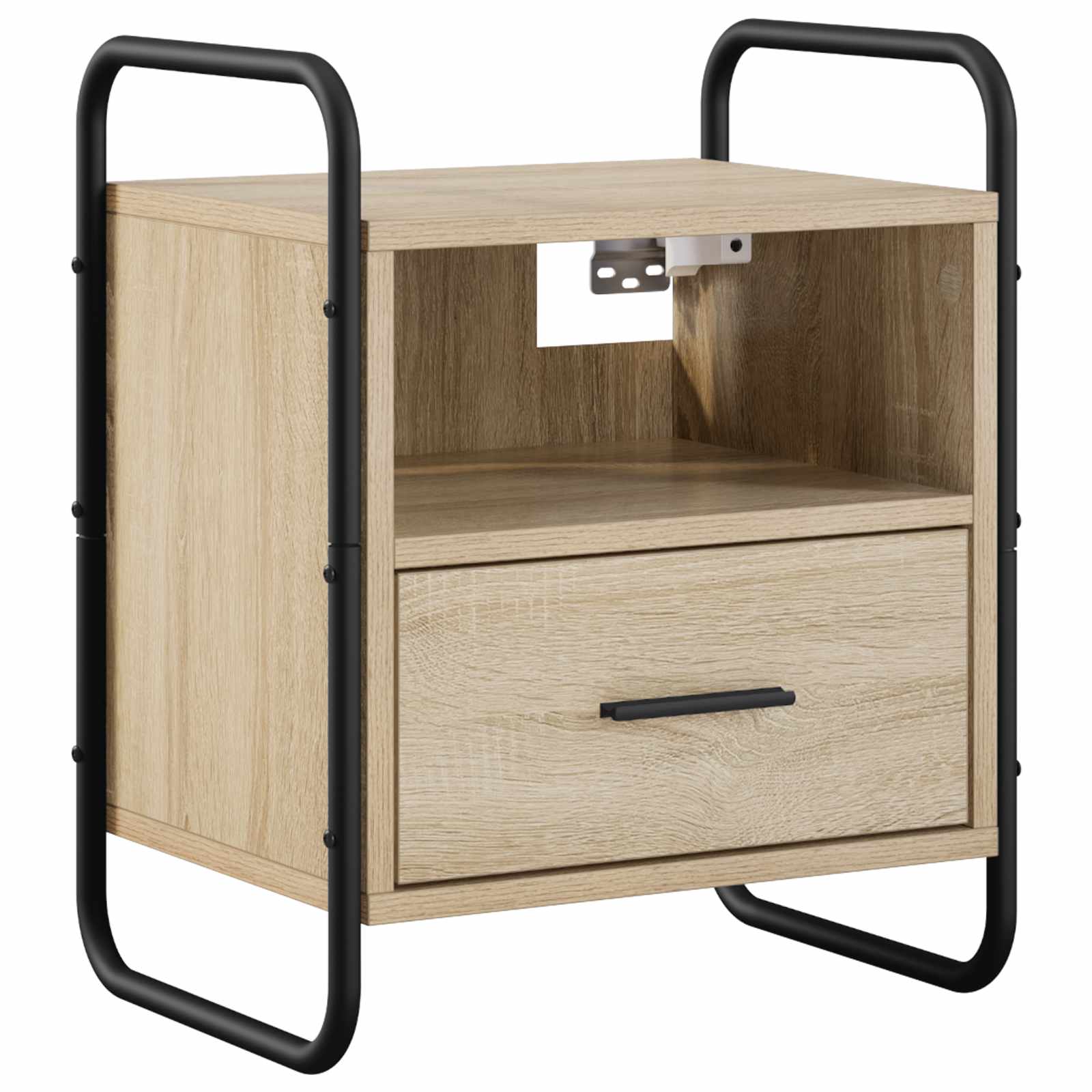 Viseca nočna omarica Sonoma hrast 40 x 30 x 50 cm