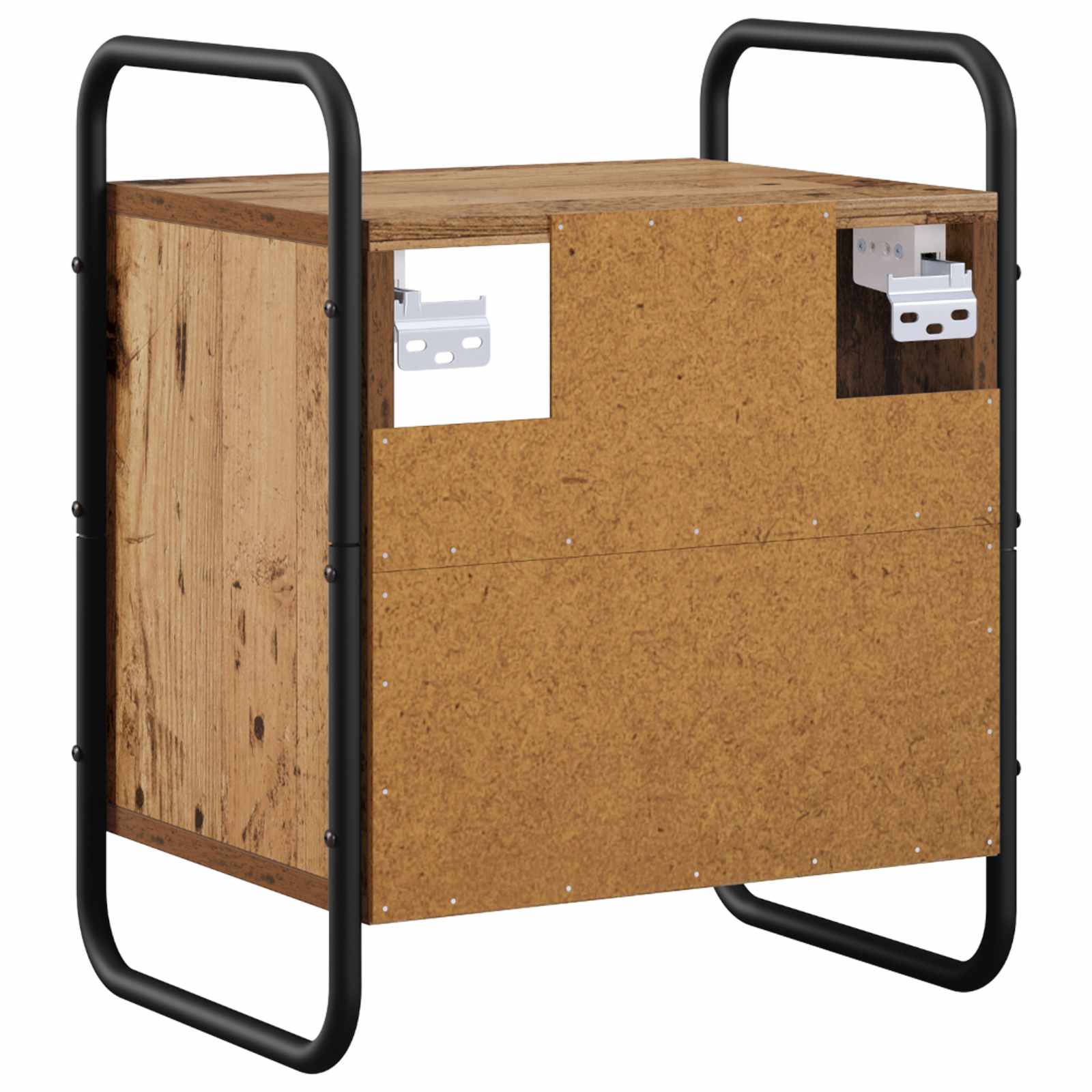 Viseca nočna omarica Star les 40 x 30 x 50 cm Inženirski les