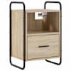 vidaXL Rippuv &Ouml;&ouml;kapp Sonoma tamm 40 x 30 x 60 cm Tehispuit