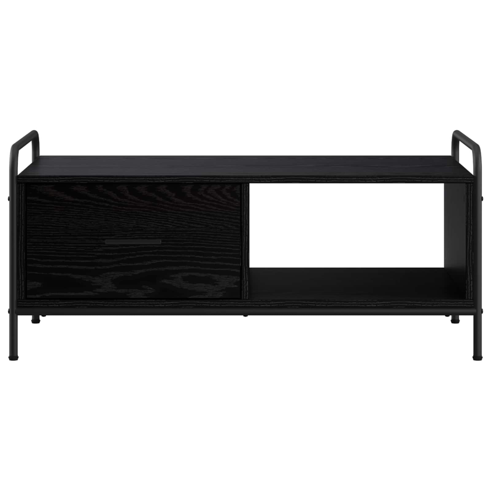 Klubska miza Črni hrast 90 x 49 x 41 cm Inženirski les