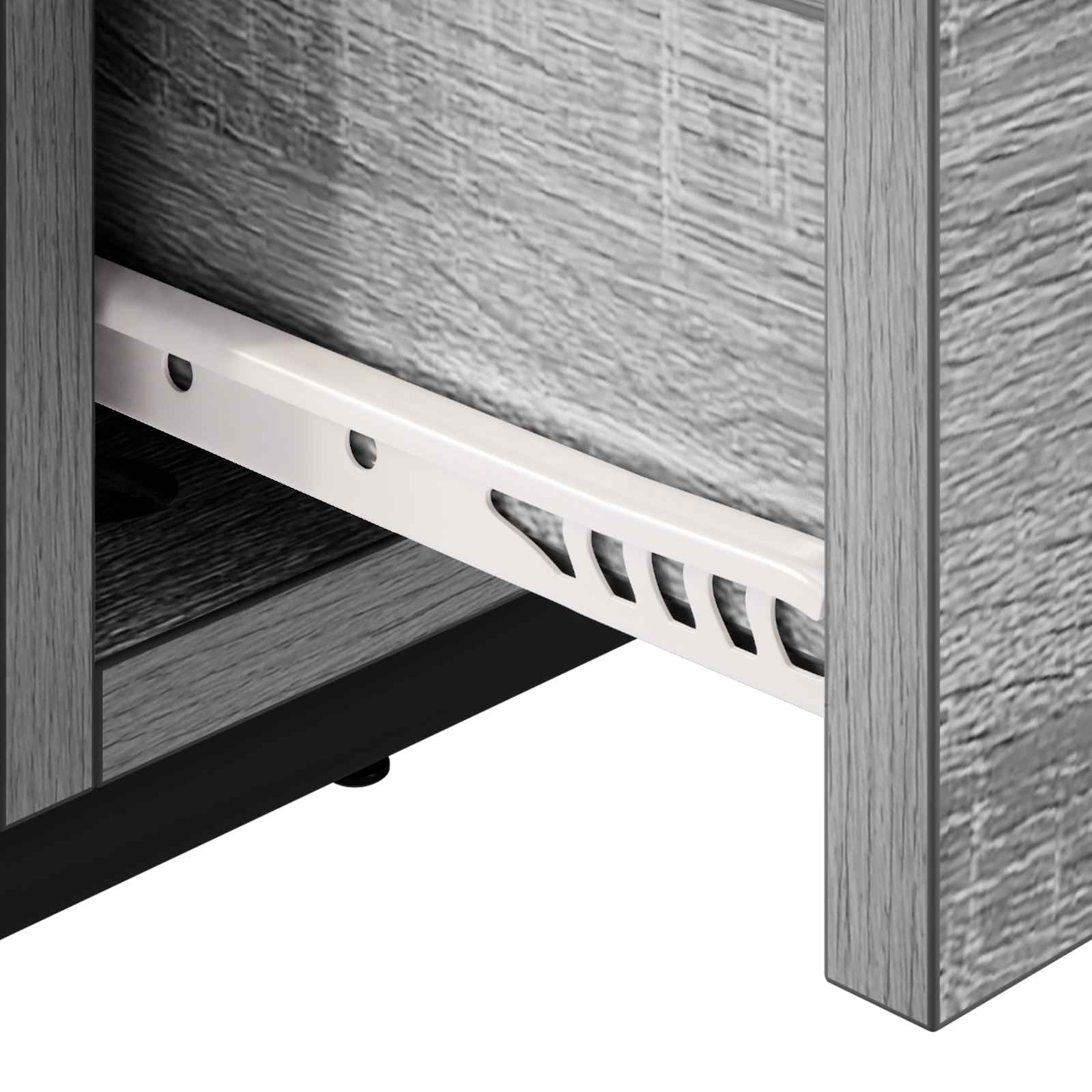 Klubska miza Siva Sonoma 99,5 x 49 x 41 cm Inženirski les
