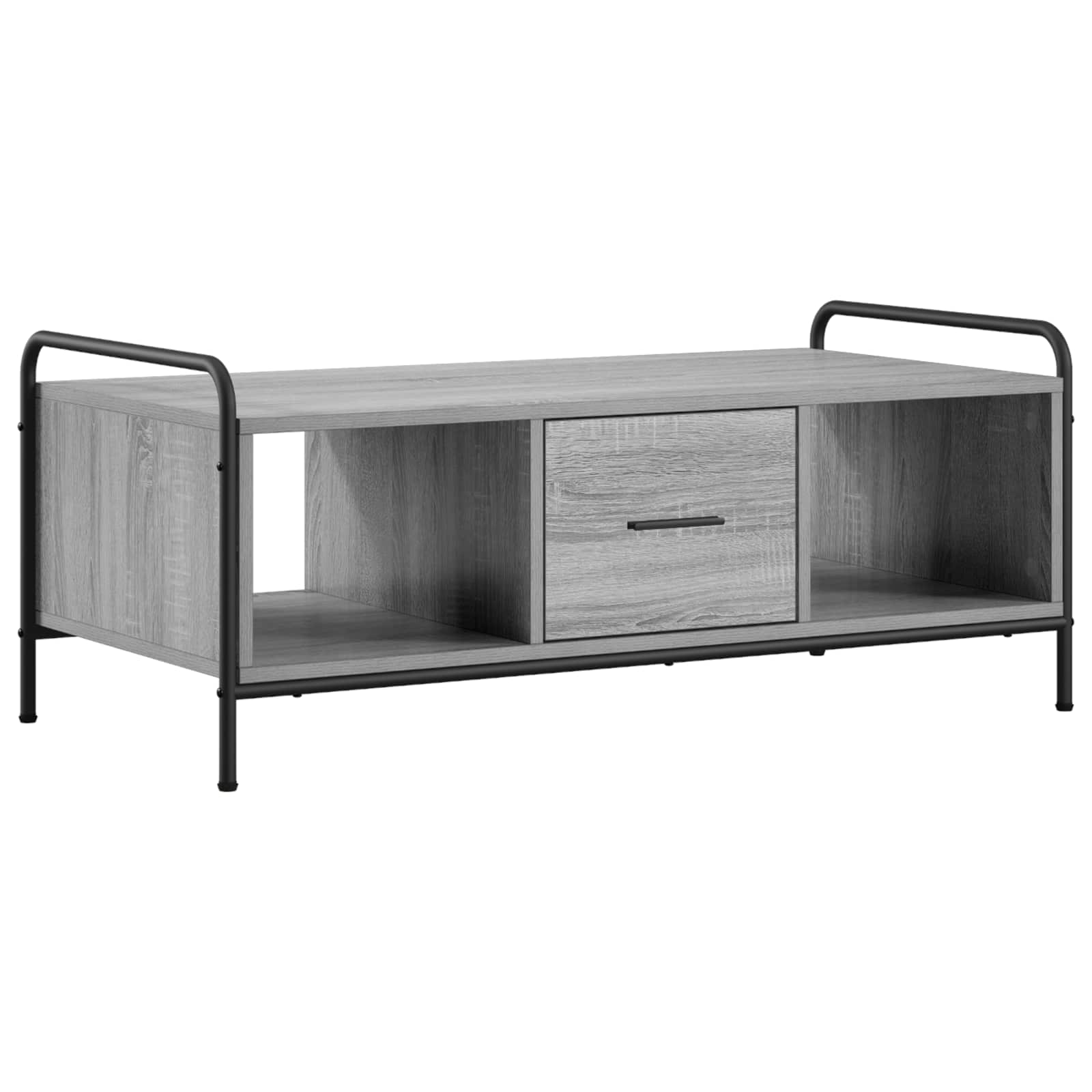 Klubska miza Siva Sonoma 99,5 x 49 x 41 cm Inženirski les