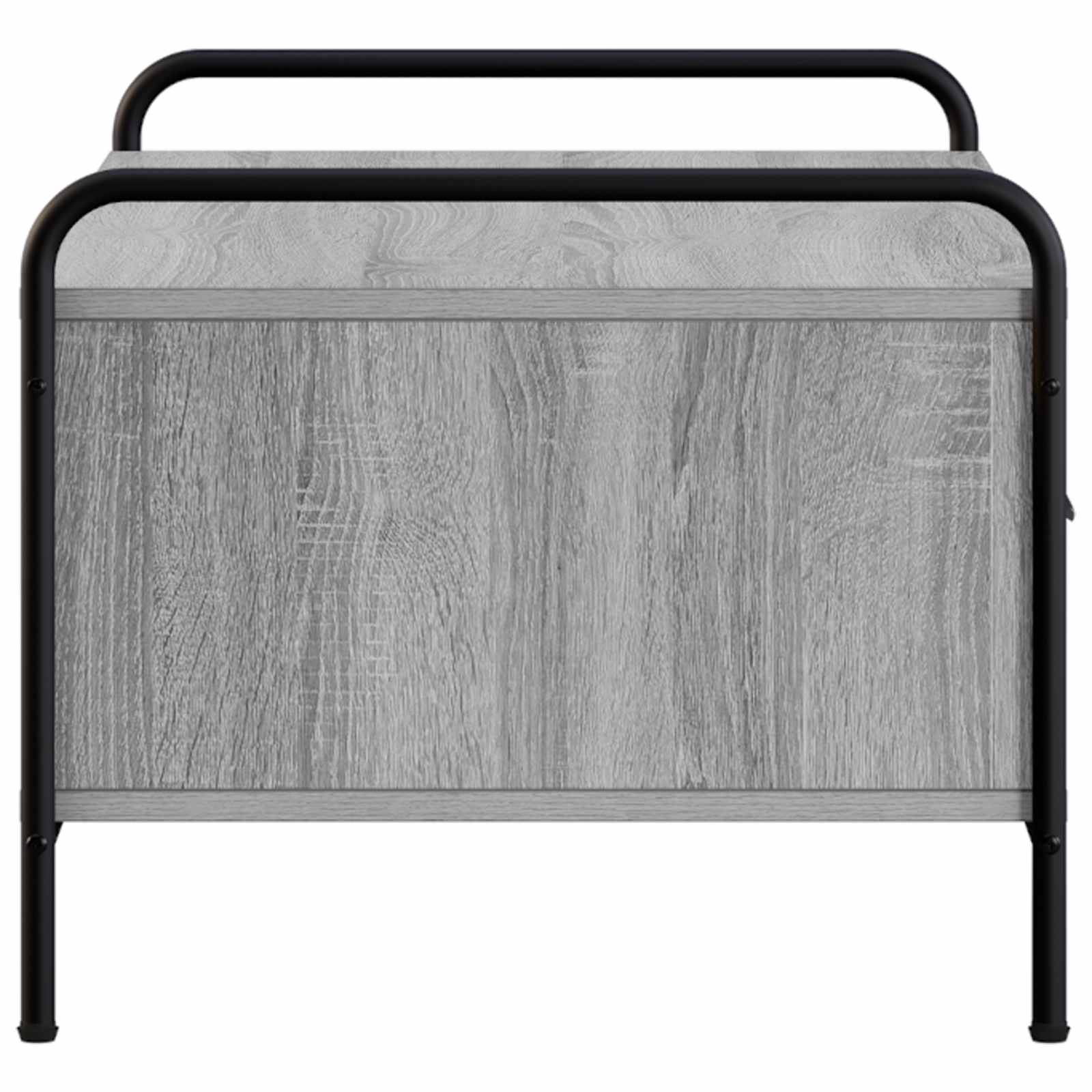 Klubska miza Siva Sonoma 99,5 x 49 x 41 cm Inženirski les