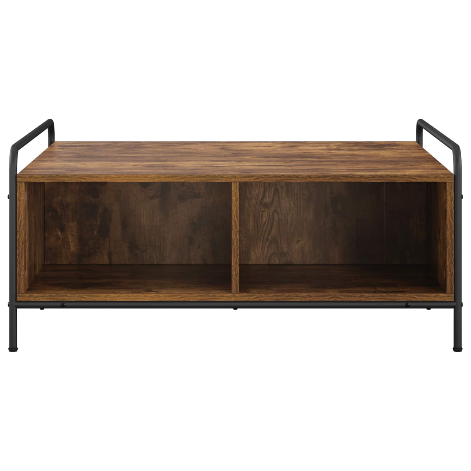 Klubska miza Dimljen hrast 90 x 90 x 41 cm Inženirski les