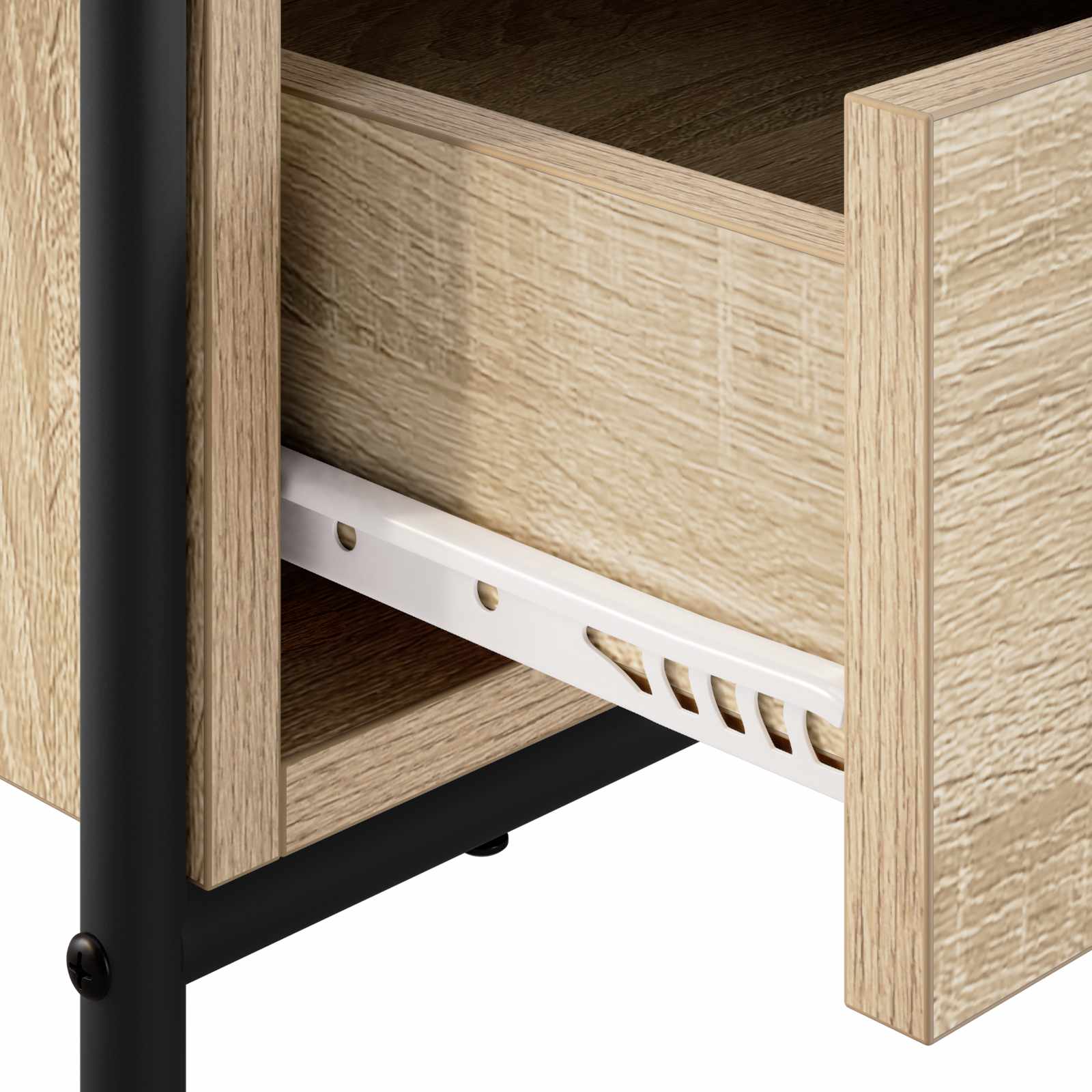 Klubska miza Sonoma hrast 99,5 x 49 x 41 cm Inženirski les