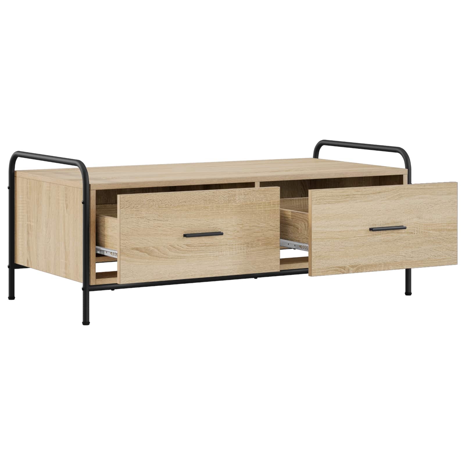 Klubska miza Sonoma hrast 99,5 x 49 x 41 cm Inženirski les
