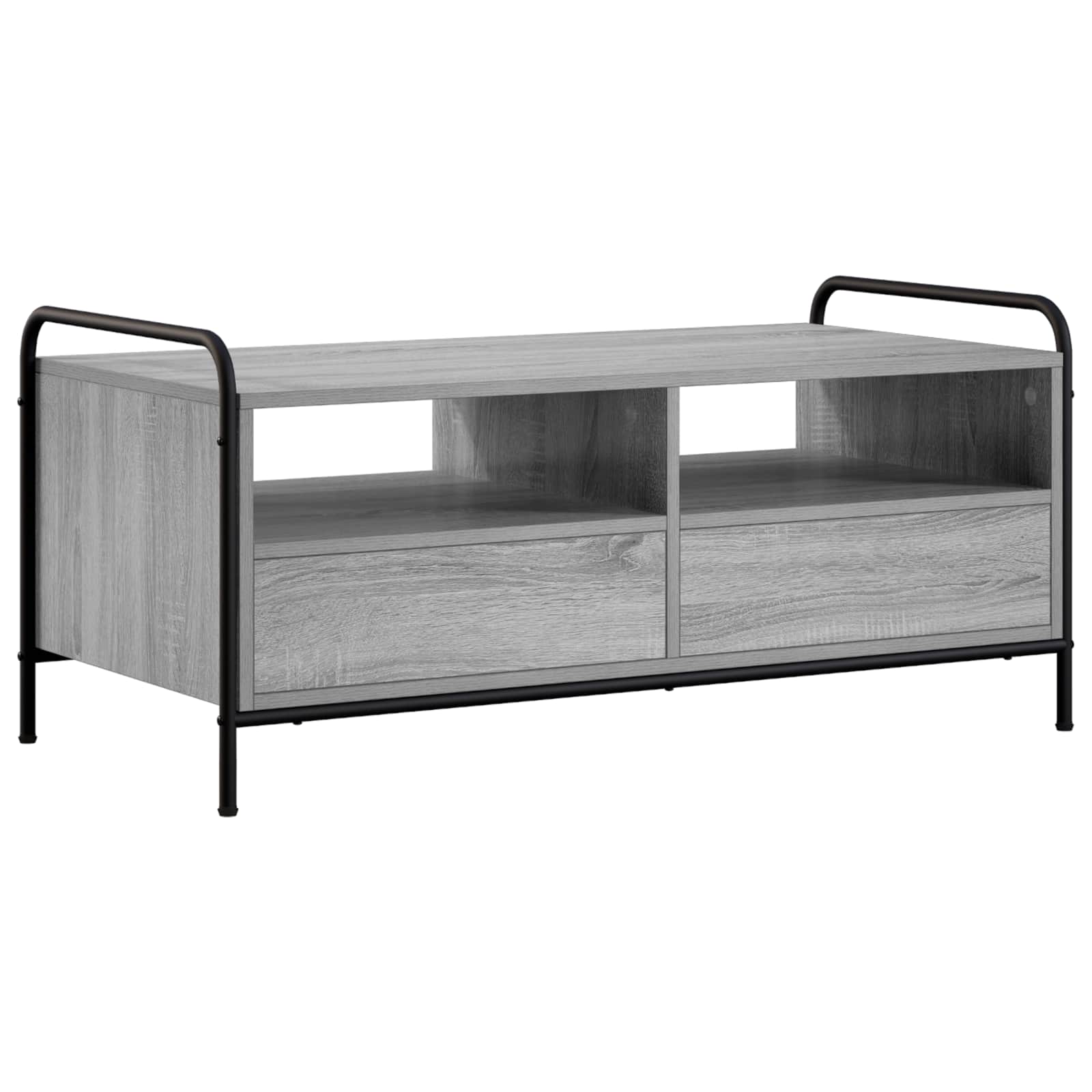 Klubska miza Siva Sonoma 99,5 x 49 x 46 cm Inženirski les
