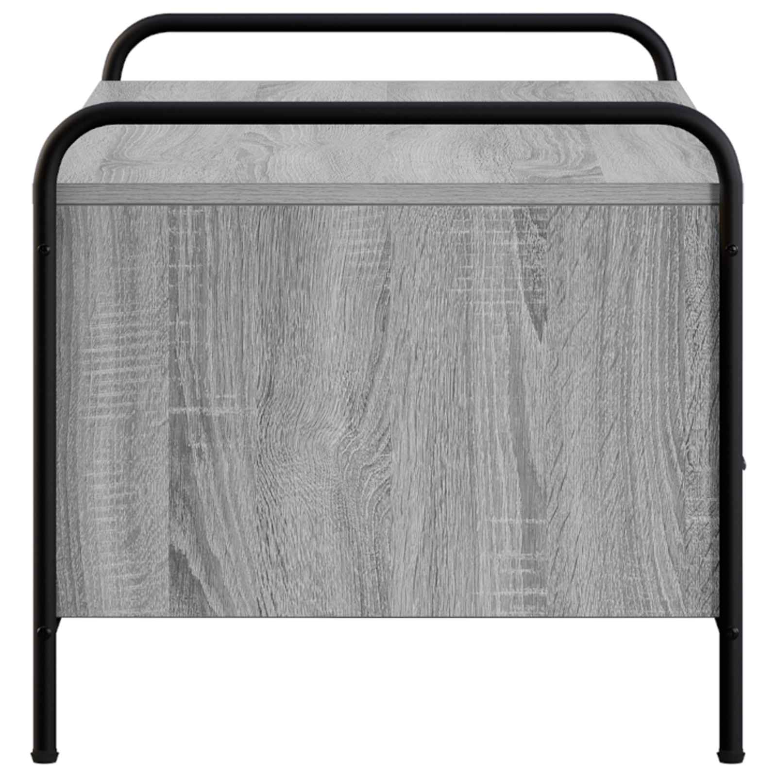 Klubska miza Siva Sonoma 99,5 x 49 x 46 cm Inženirski les