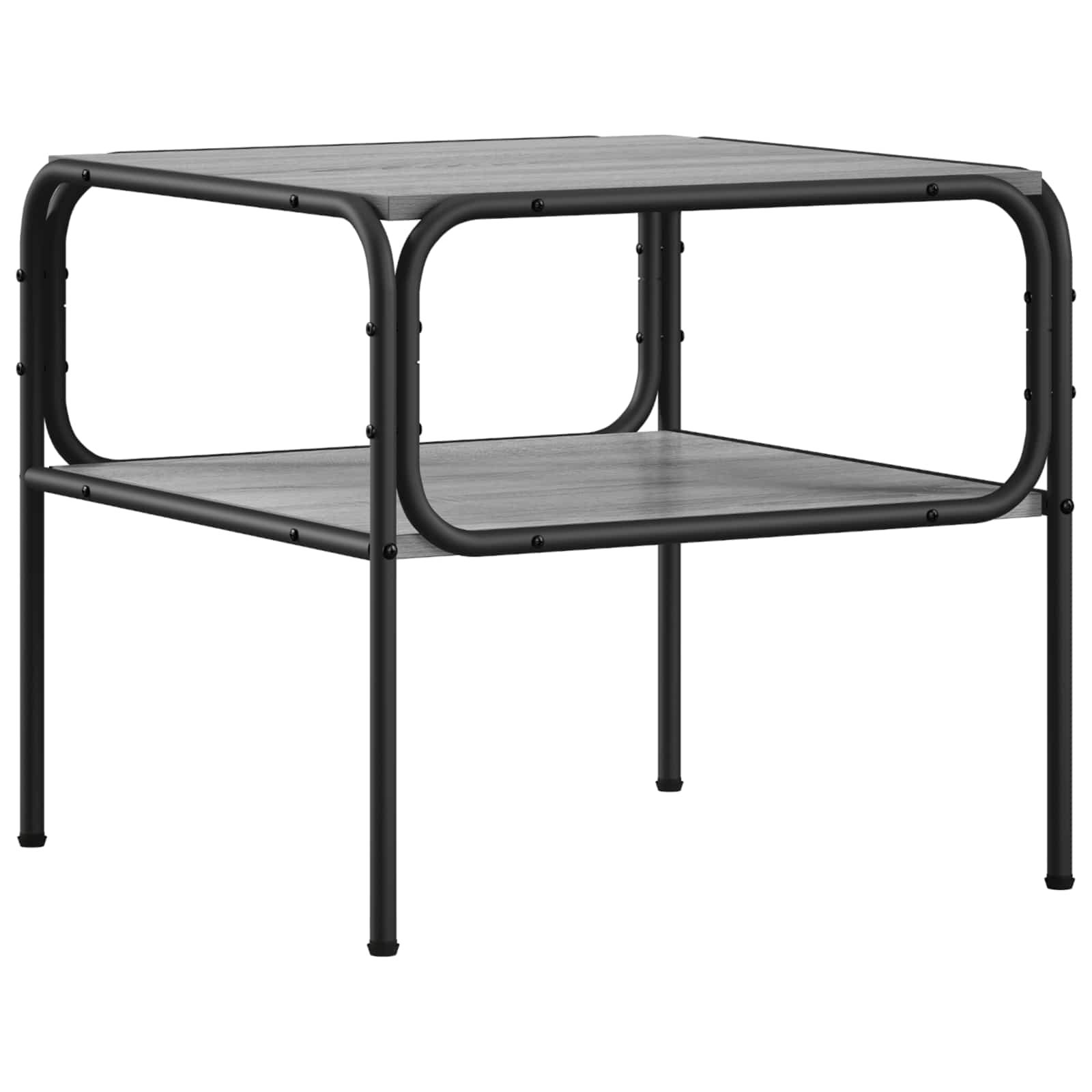 vidaXL Sidebord Grå Sonoma 100 x 50 x 46 cm Konstrueret træ