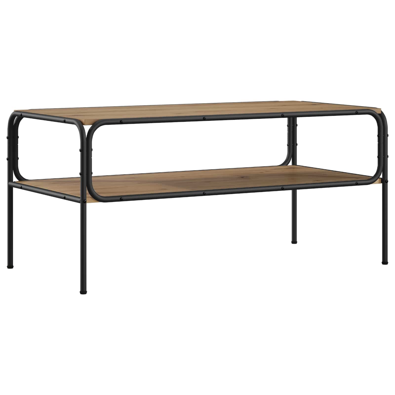 Stranska miza Artisan hrast 100 x 50 x 46 cm Inženirski les