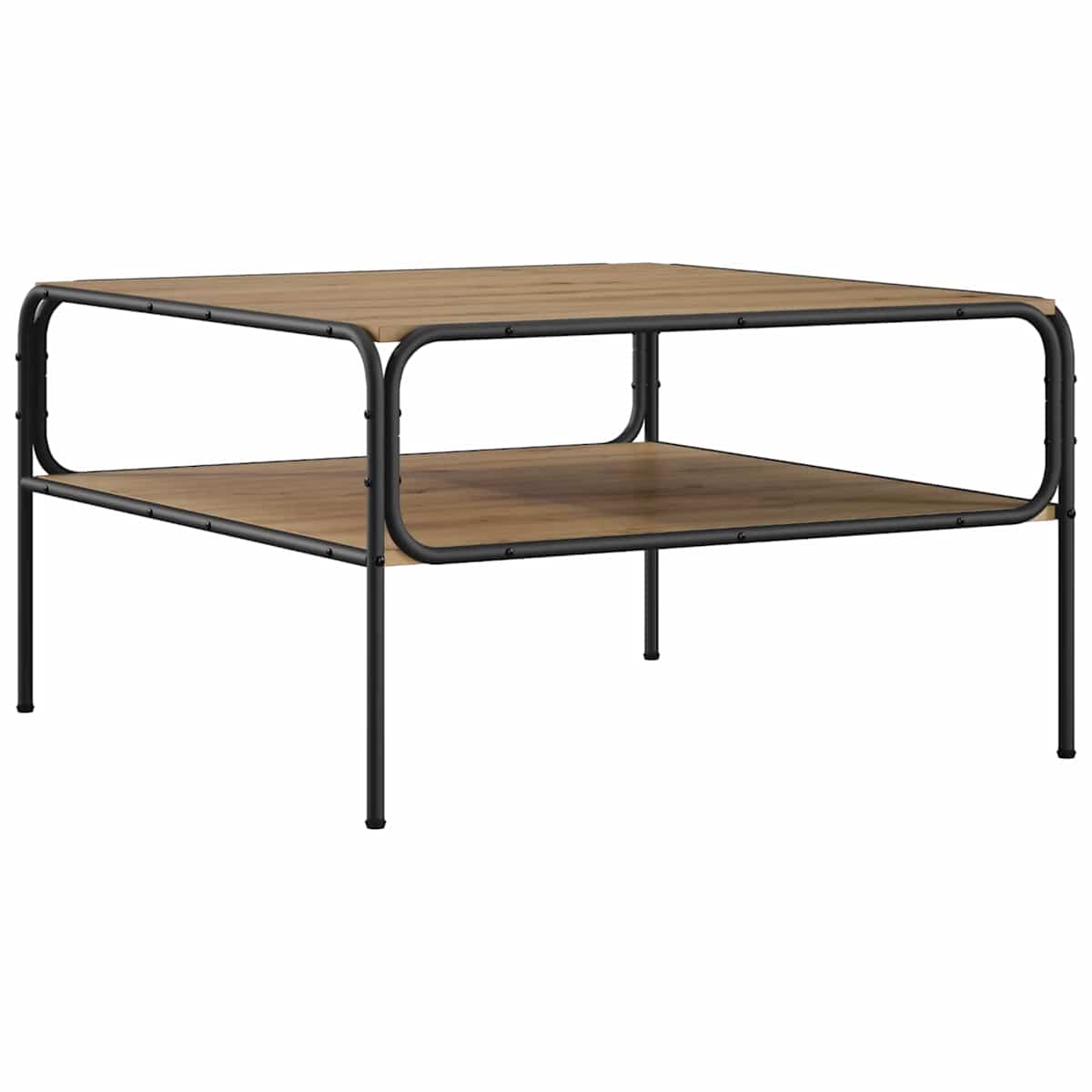 Sidebord 100 x 50 x 46 cm Konstrueret træ - Billede 2
