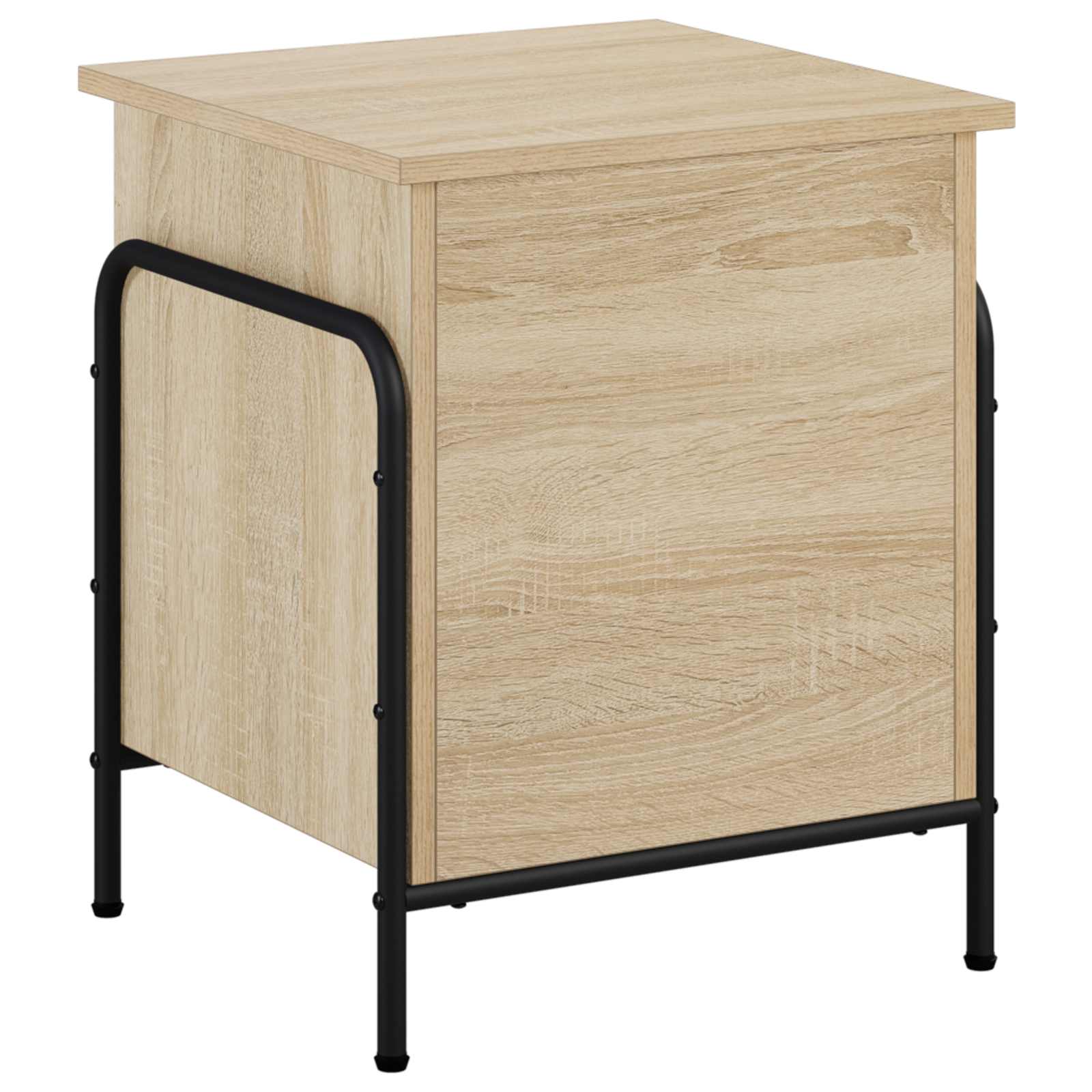 vidaXL Úložná krabice Dub sonoma 80 x 40 x 49,5 cm Kompozitní dřevo